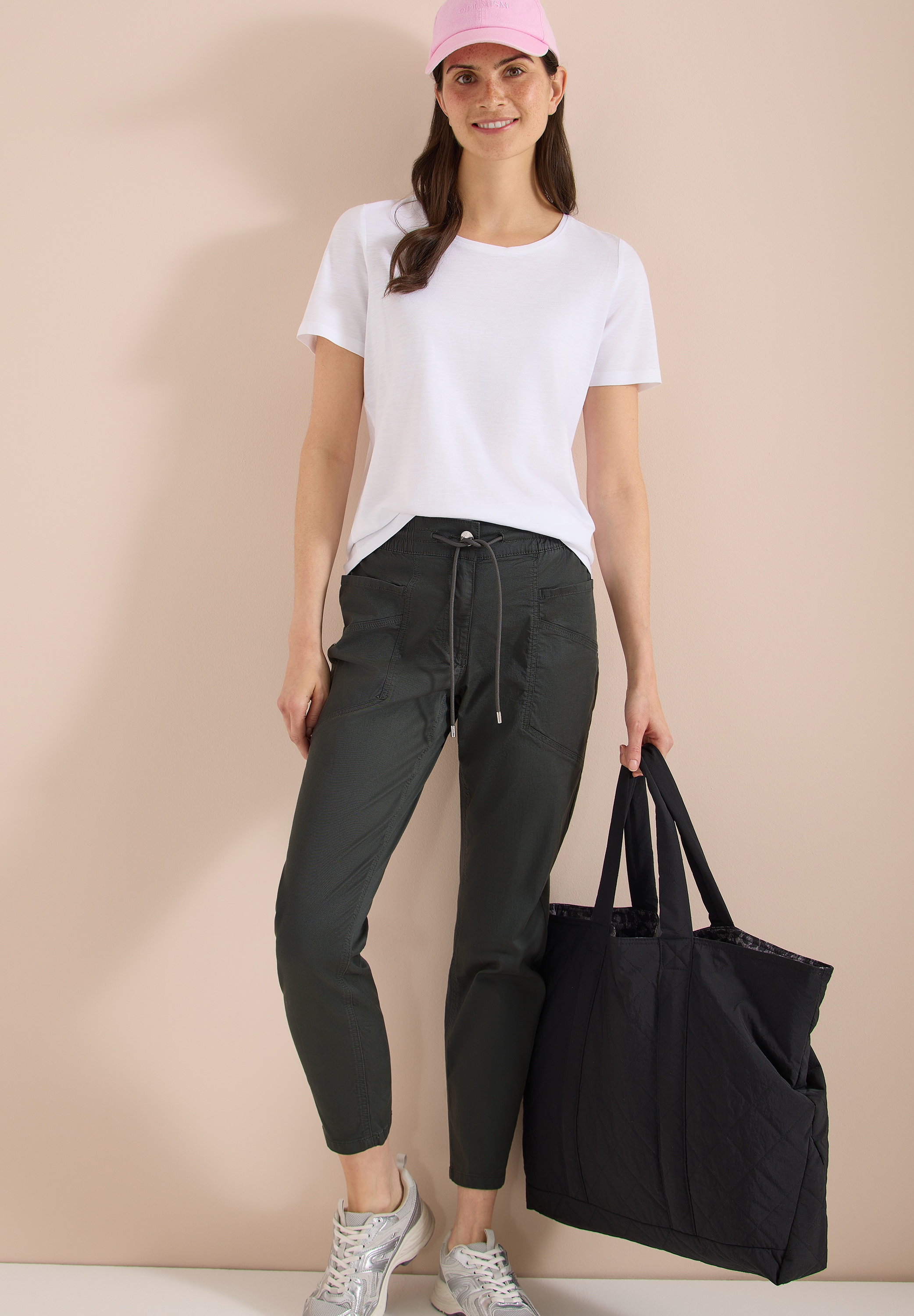 Cecil Stoffhose »Style Chelsea«  Sommerhose im Washed-Look