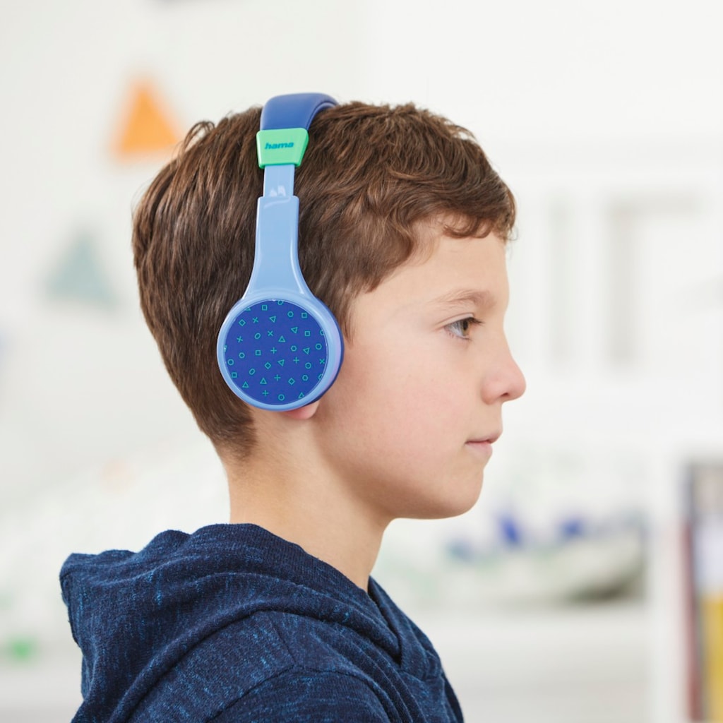 Hama Kinder-Kopfhörer »Bluetooth®-Kinderkopfhörer Teens Guard, On-Ear, Lautstärkebegrenzung«