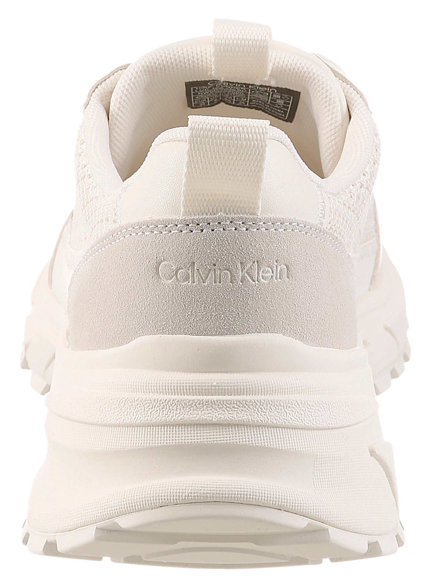 Calvin Klein Plateausneaker »HIKE RUNNER LACEUP MESH«  Chunky Sneaker, Halbschuh, Freizeitsneaker mit Profilsohle
