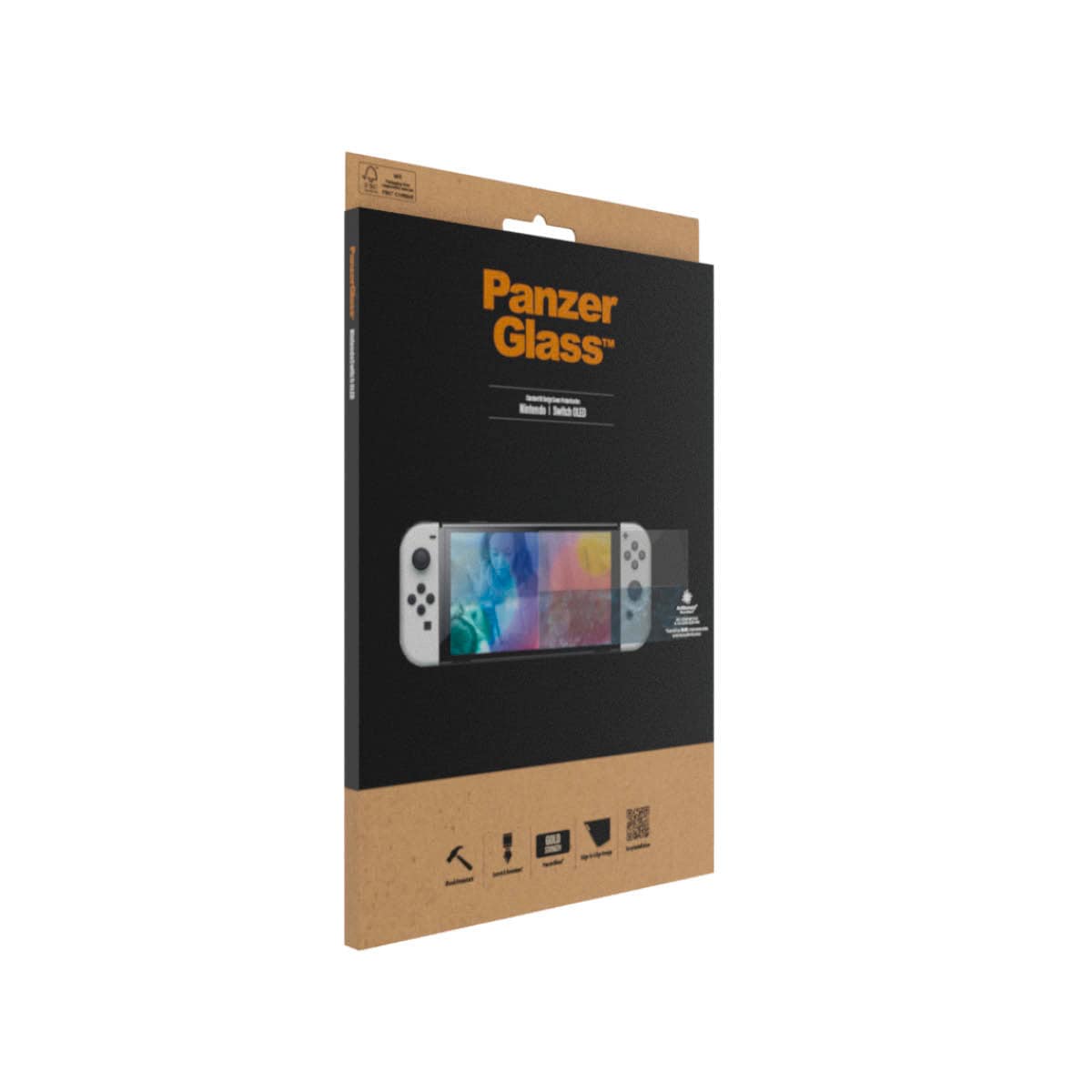 PanzerGlass Displayschutzglas »Screen Protector«, für Nintendo Switch, (1 St.), Bildschirmschutz, Displayschutzfolie,Einfach anbringen,kratz-&stoßfest