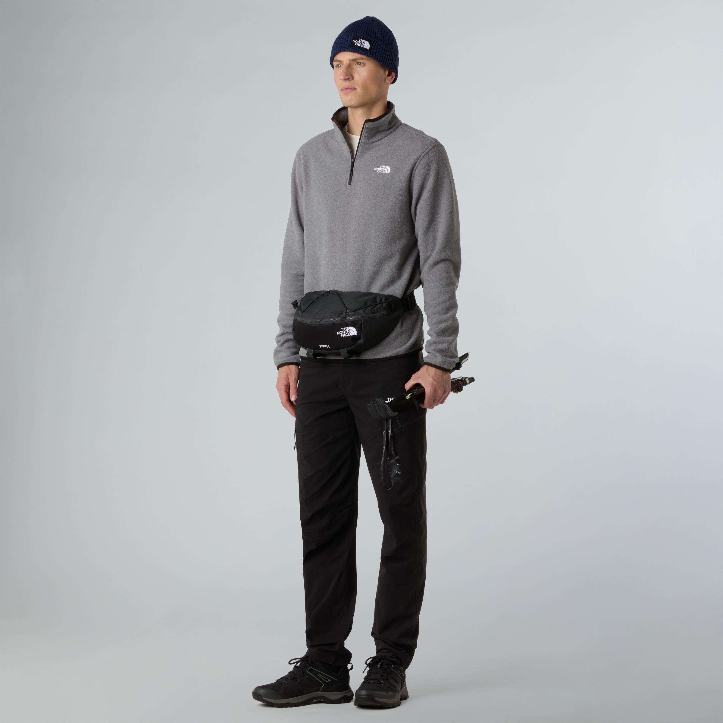 The North Face Fleecepullover »M GLACIER FLEECE 1/4 ZIP JACKET«, 1 Stk.
