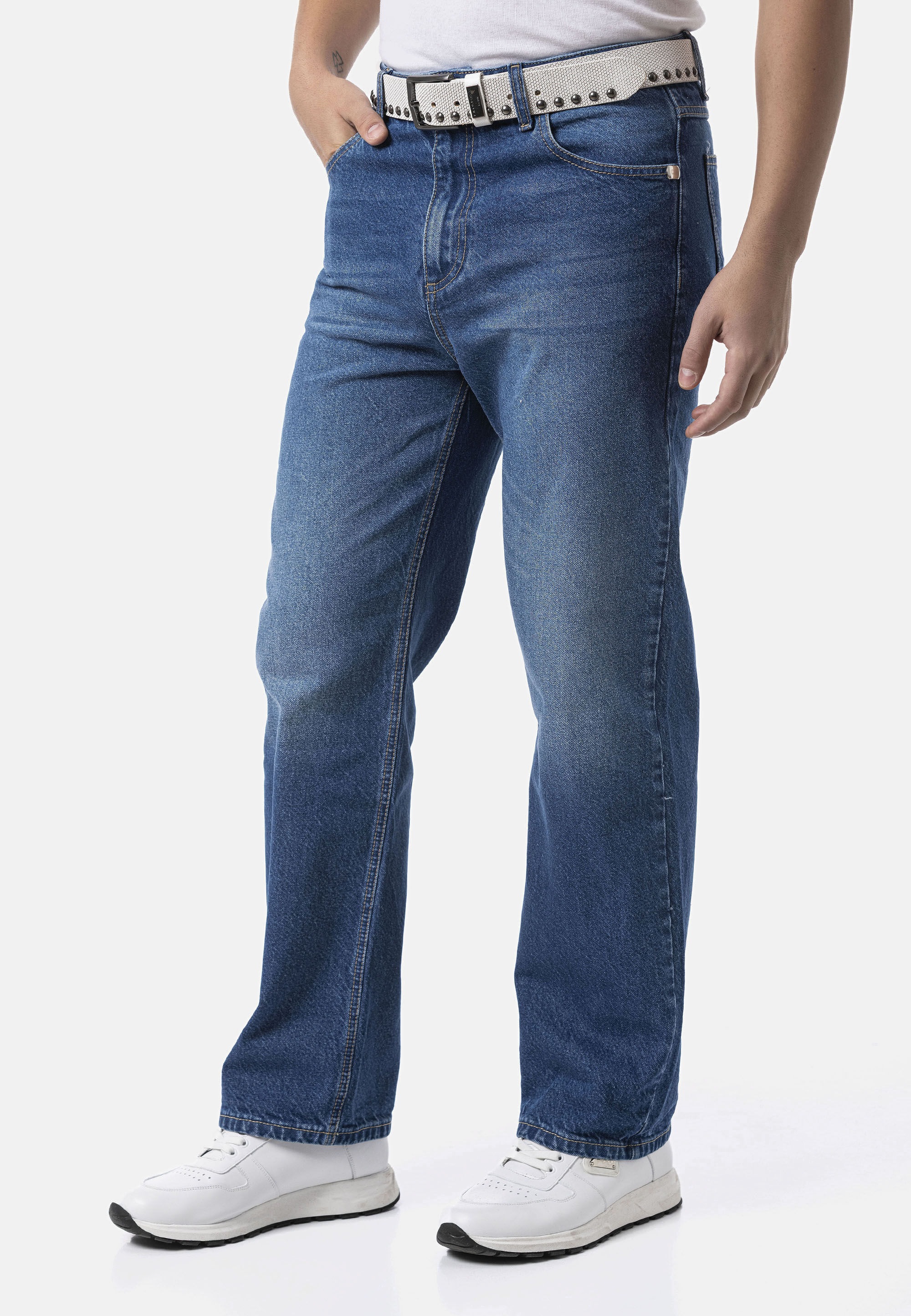 Cipo & Baxx Relax-fit-Jeans »Cipo & Baxx Jeanshose CD903«