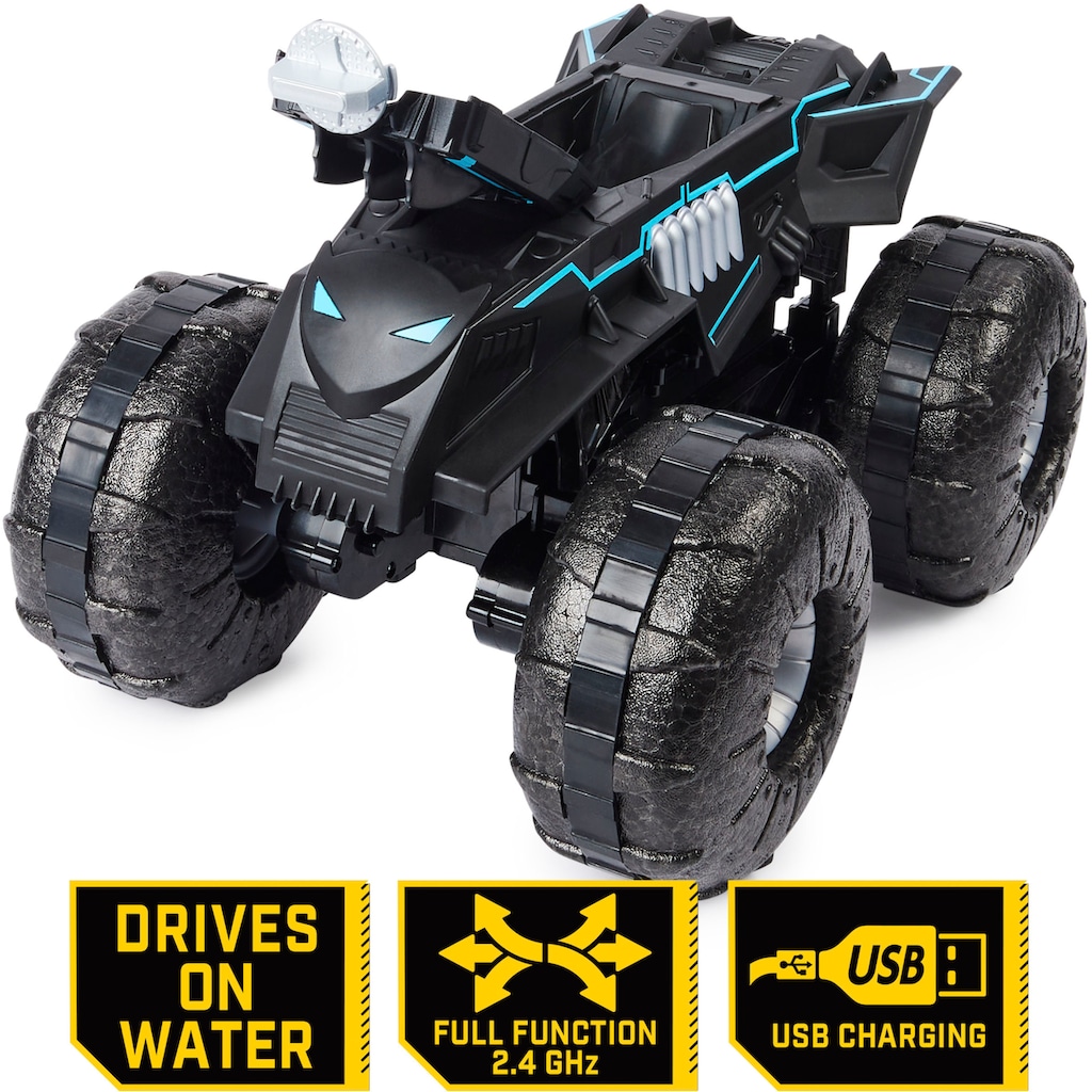 Spin Master RC-Auto »Batman, All-Terrain Fahrzeug, Batmobile,«, für Land und Wasser