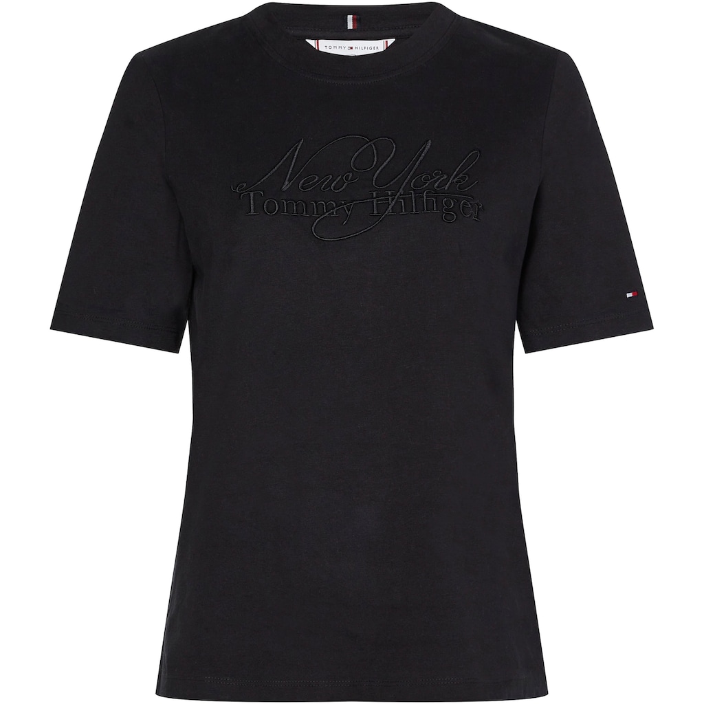 Tommy Hilfiger T-Shirt »REG BRUSHED CTN NY C-NK SS«