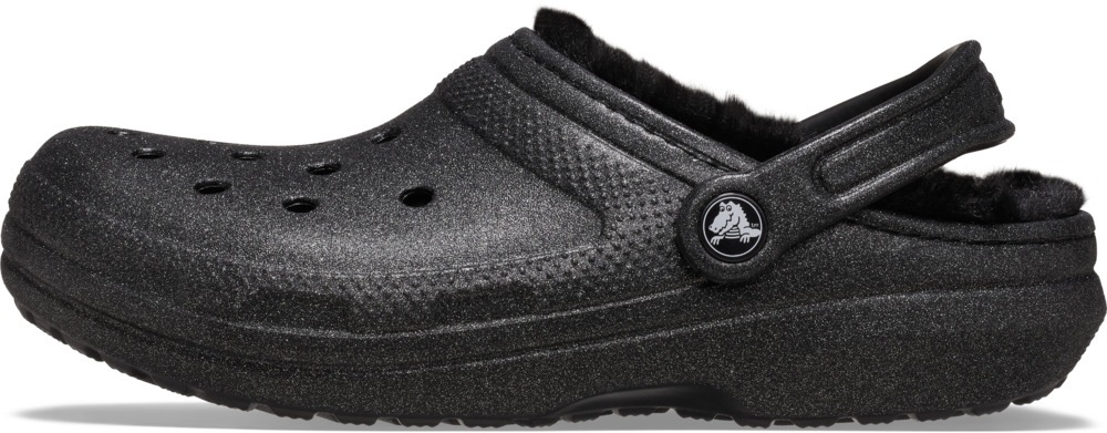 Crocs Clog »Classic Fuzz Lined Glitter«  mit Lüftungsöffnungen
