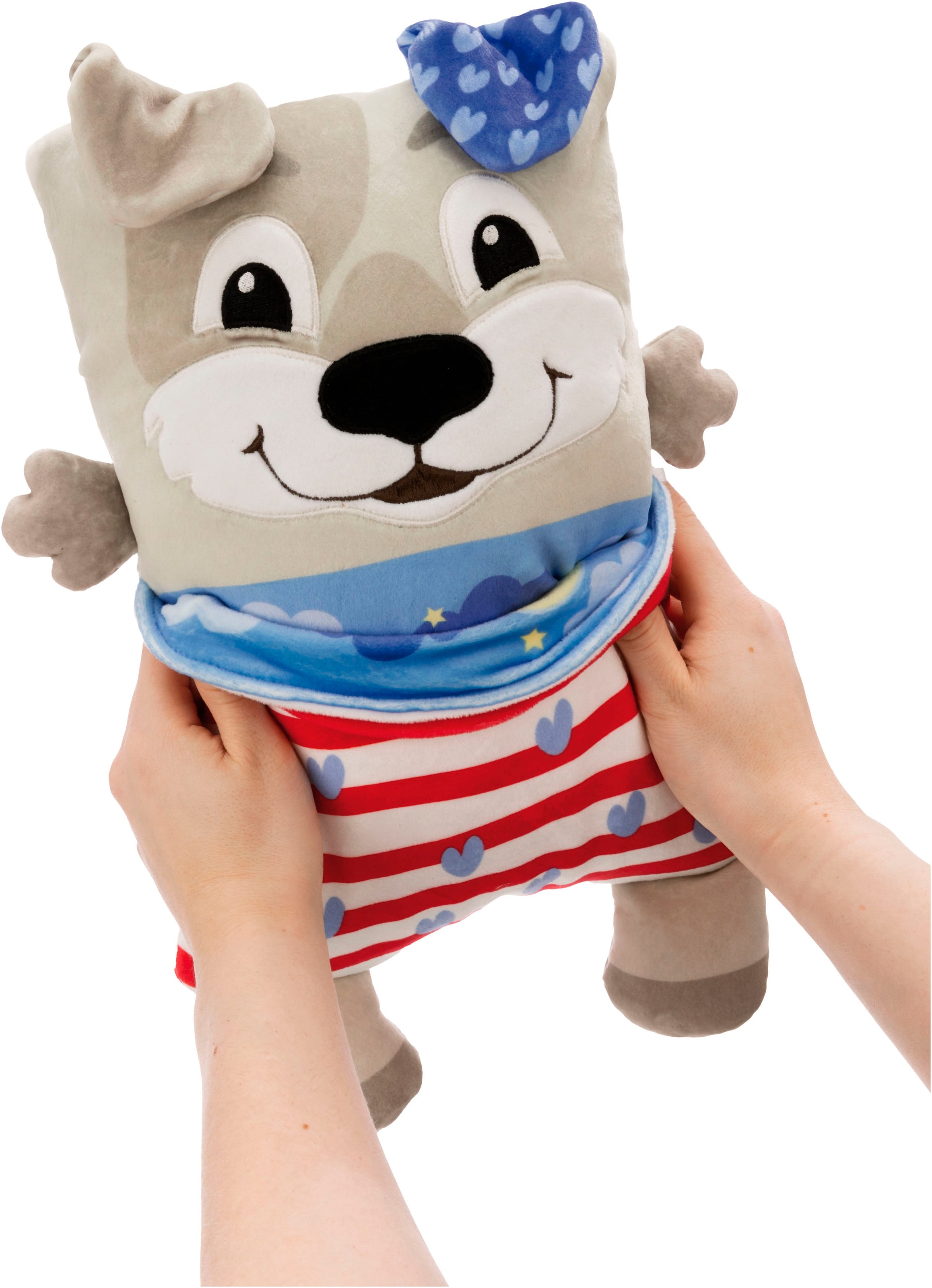 Nici Kuscheltier »Cosidoos, Hund mit Wendefunktion 30x20 cm«