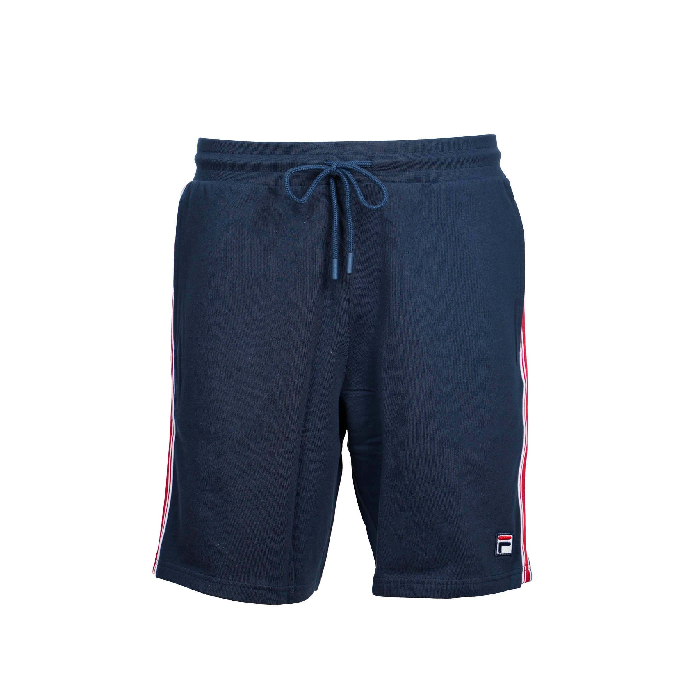 Fila Pyjama »MAN JERSEY TOP + FRENCH TERRY PANTS PYJAMAS«, (2 tlg.), mit sportlichem Logo-Detail, Hose mit Tunnelzug
