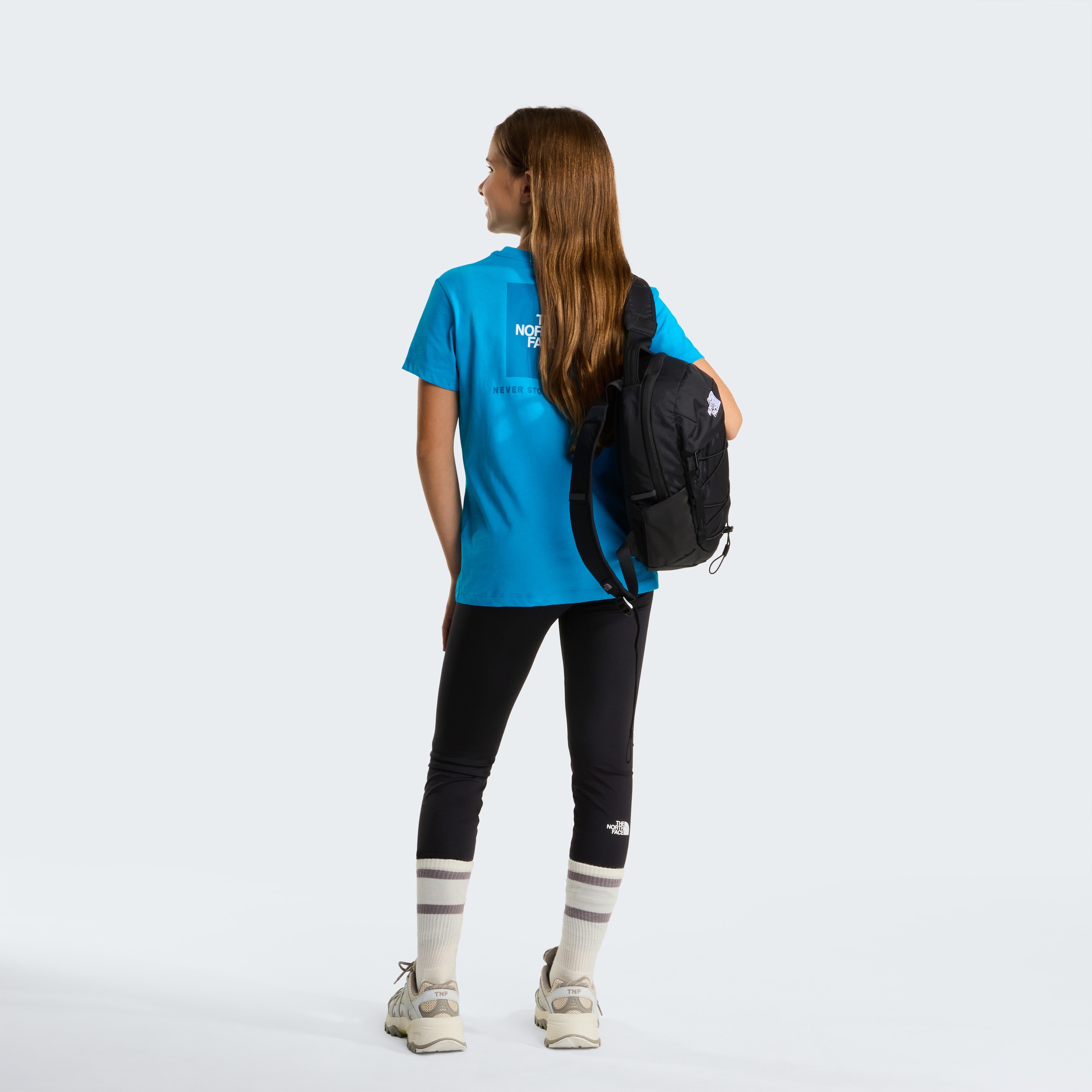 The North Face T-Shirt »TEEN BOX NSE REGULAR SS TEE« für Jugendliche, sportlicher Stil, Kurzarm, Rundhalsausschnitt