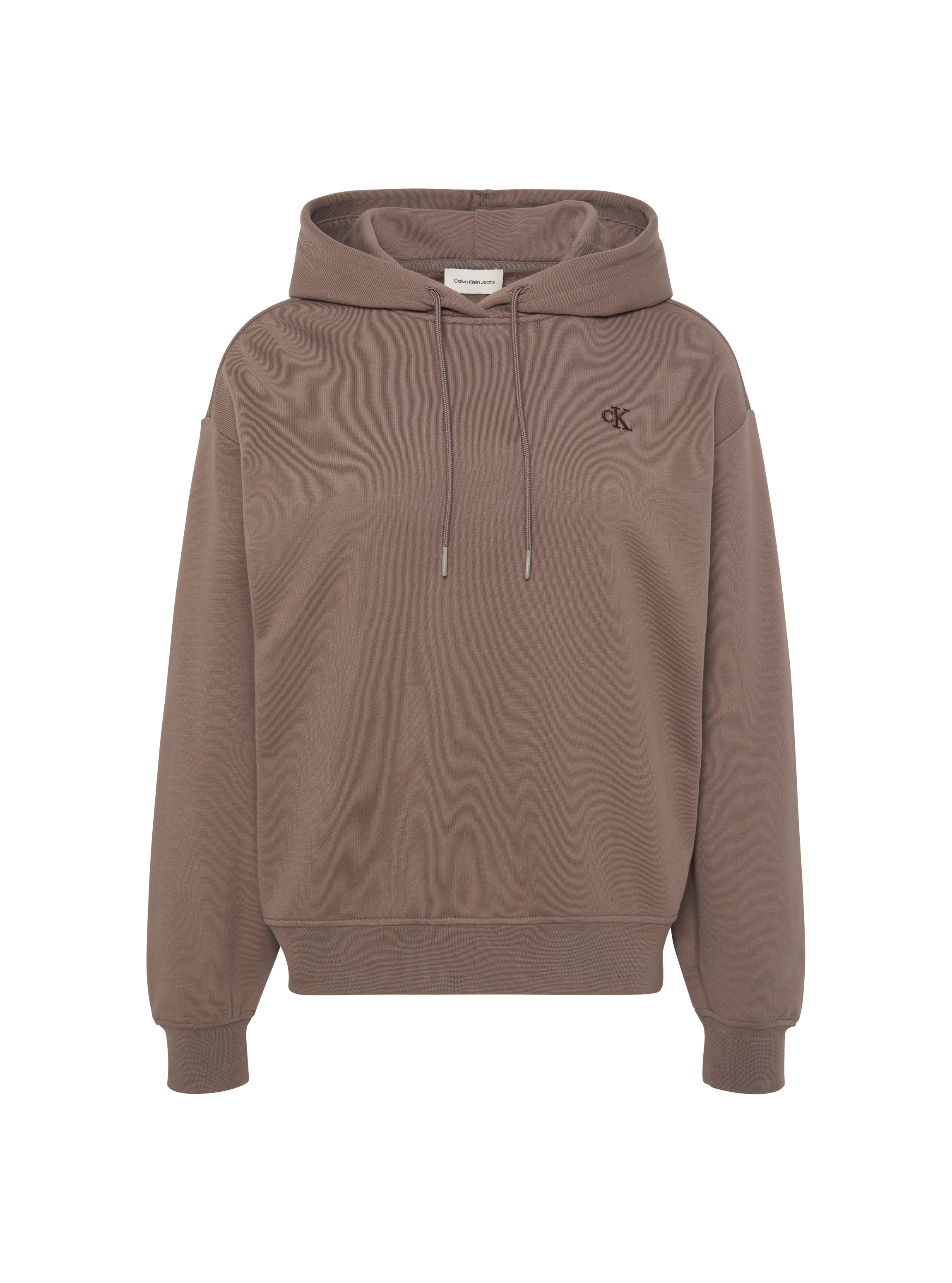 Calvin Klein Jeans Kapuzensweatshirt »MONOGRAM RELAXED FRENCH TERRY«, Relaxed fit mit Kapuze
