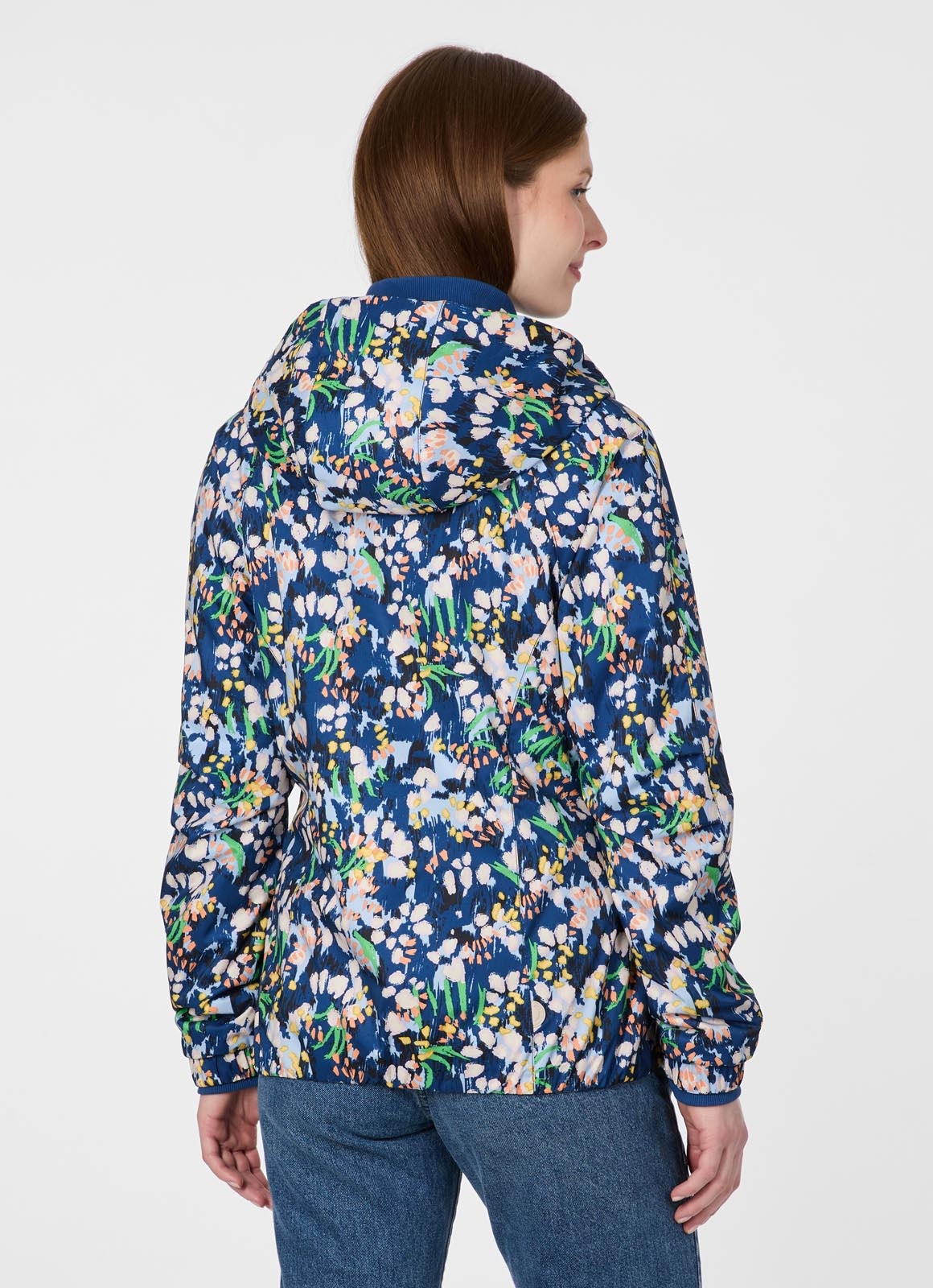 Ragwear Outdoorjacke »DIZZIE PRINT« mit Kapuze