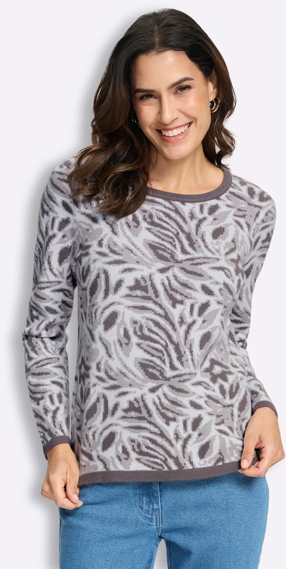 Inspirationen Jacquardpullover »Jacquard-Pullover«
