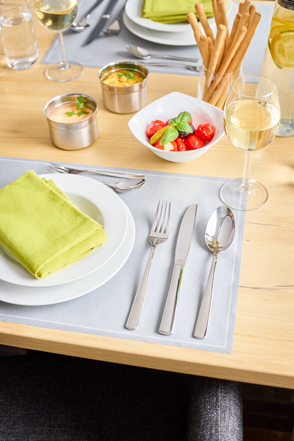 RÖSLE Besteck-Set »ELEGANCE«, (Set, 60 tlg.), spülmaschinengeeignet