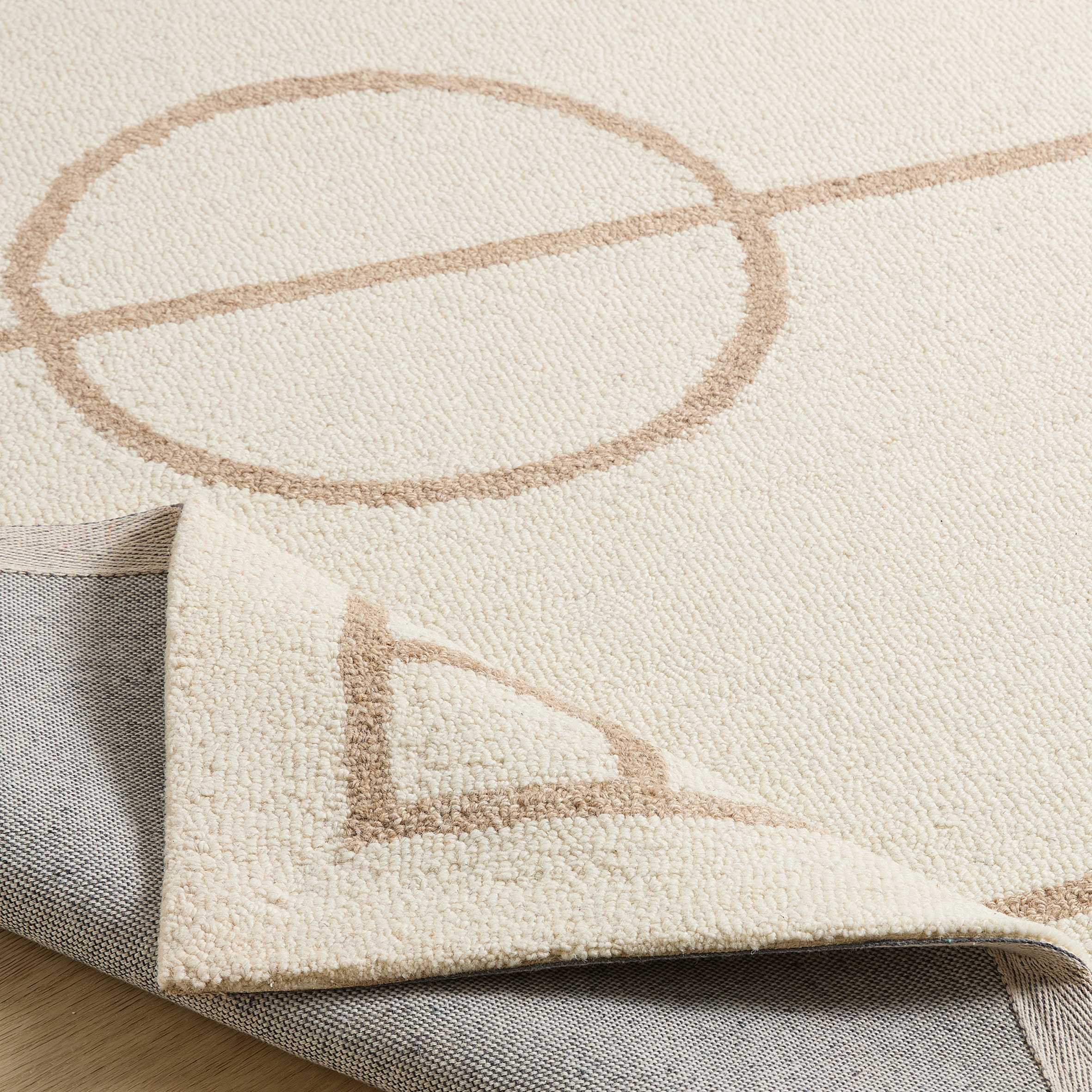 THEKO Kinderteppich »Gaia Kids Football« rechteckig 10 mm Höhe getuftet, reine Schurwolle, Motiv Fußballfeld, Kinderzimmer