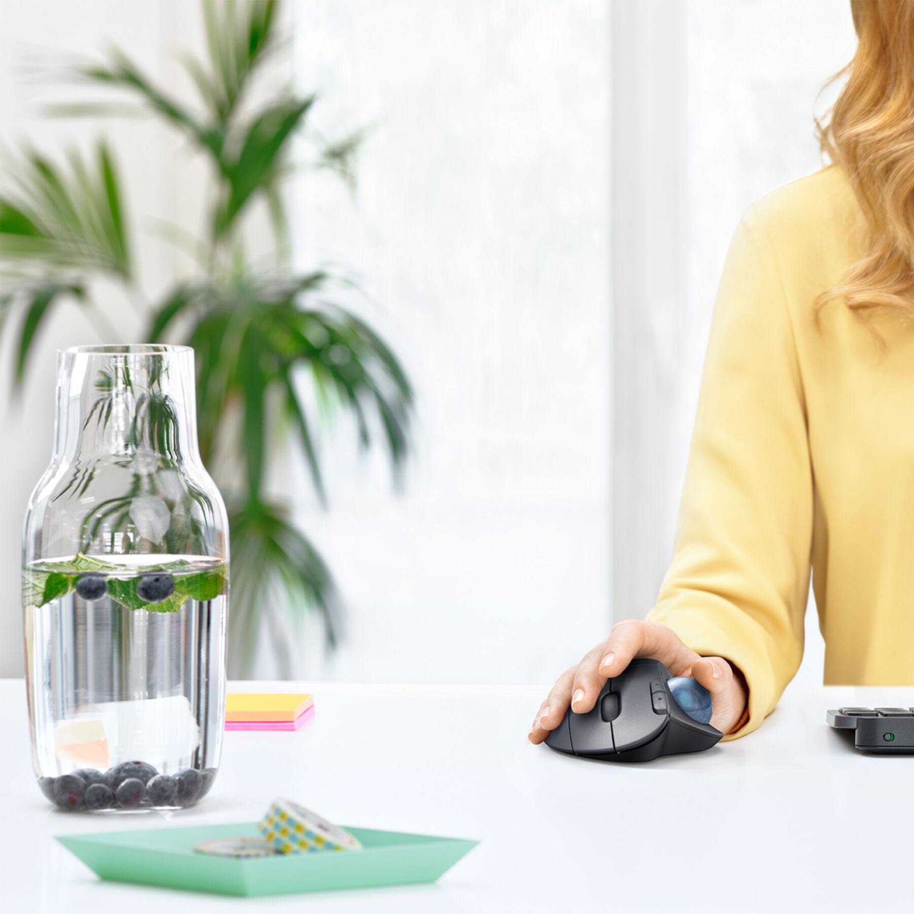 Logitech Maus »ERGO M575«, Bluetooth