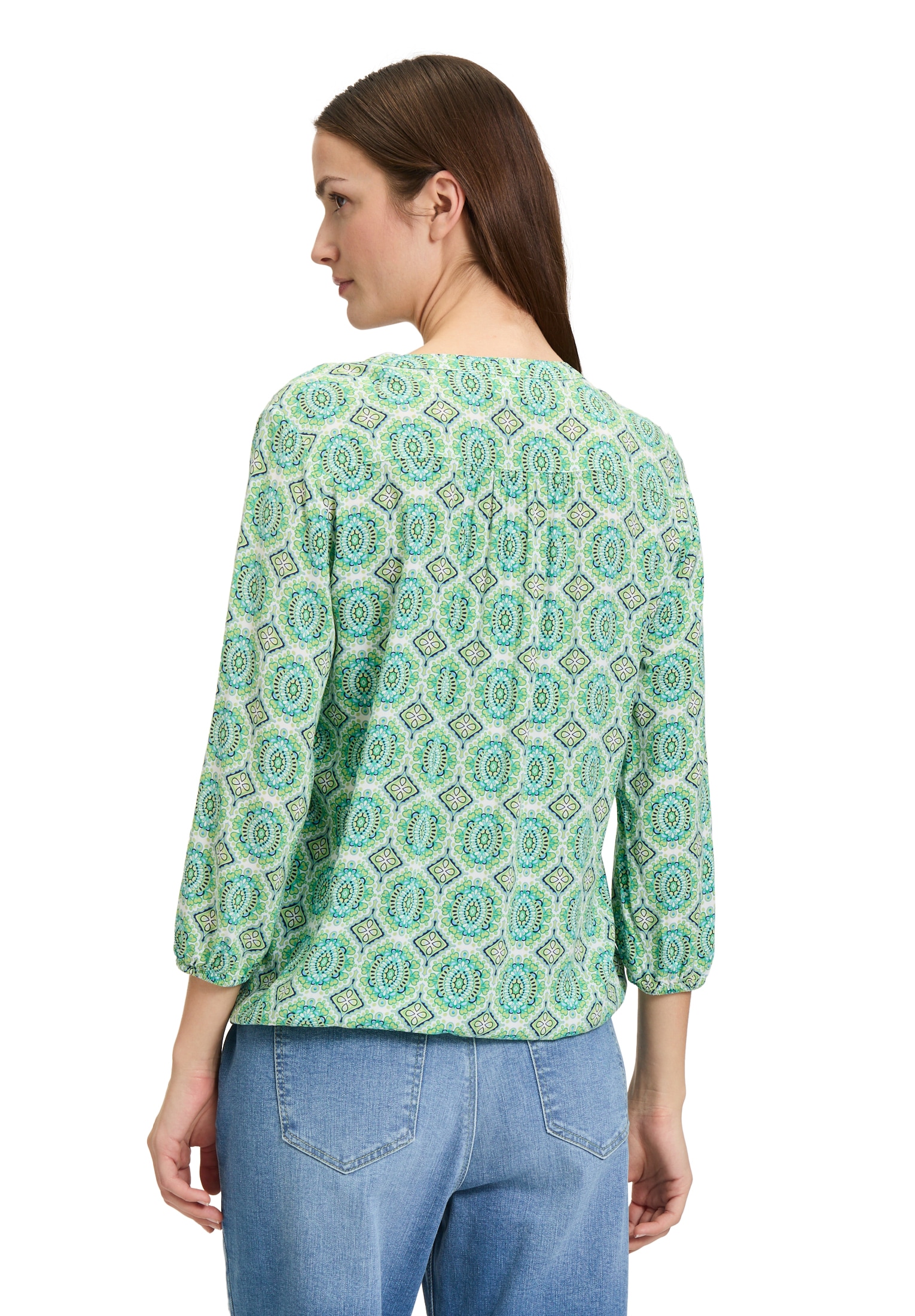 Cartoon Klassische Bluse »Casual-Bluse mit Muster«