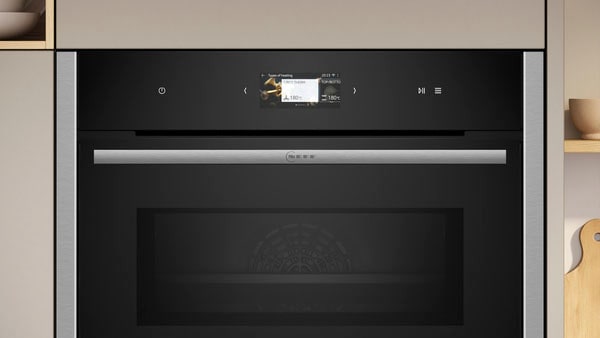 NEFF Backofen mit Mikrowelle N 70 »C24MS31N0«, EasyClean®, AirFry-Funktion
