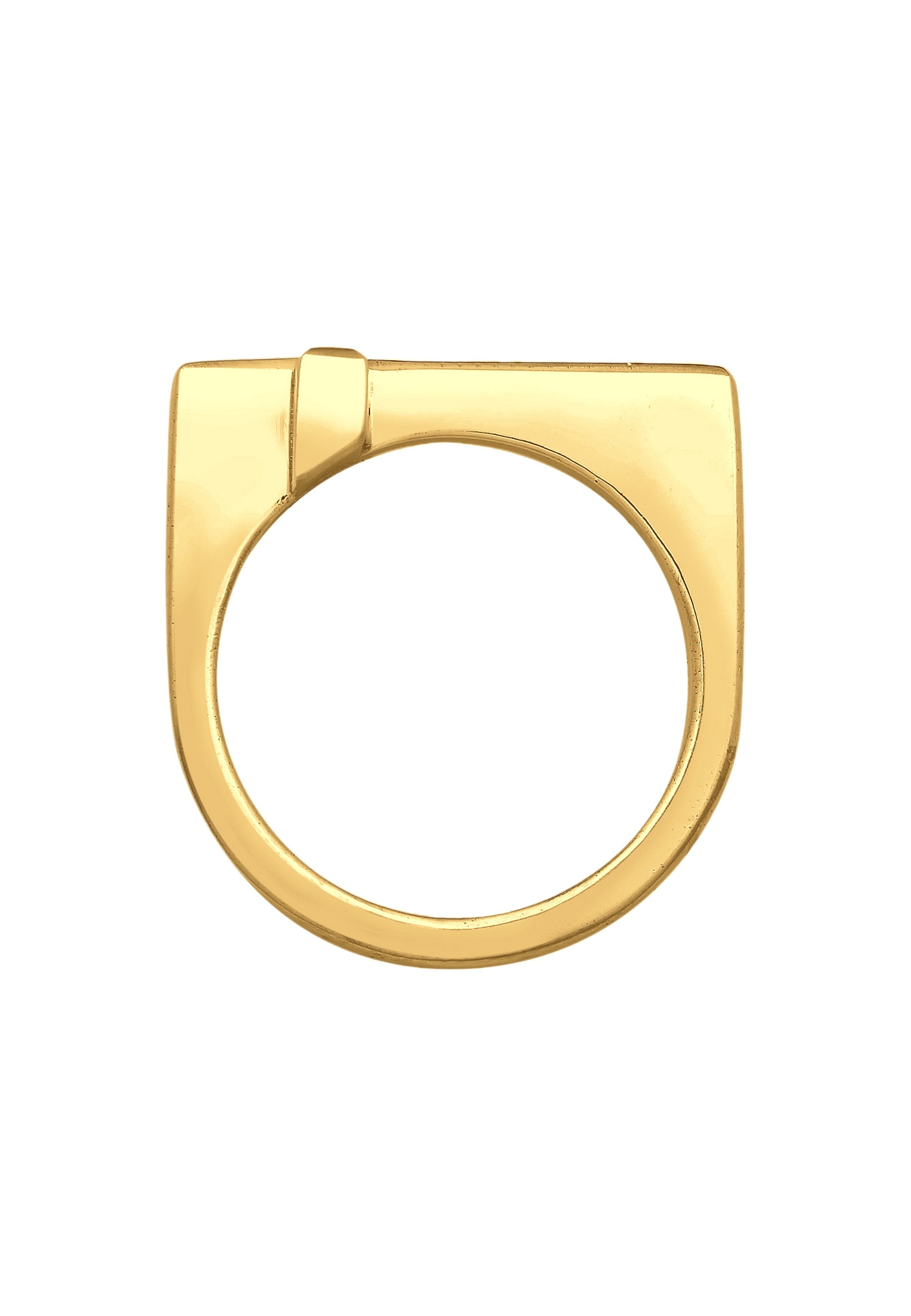 Kuzzoi Silberring »Ring Herren Kreuz Modern Schlicht 925 Silber«