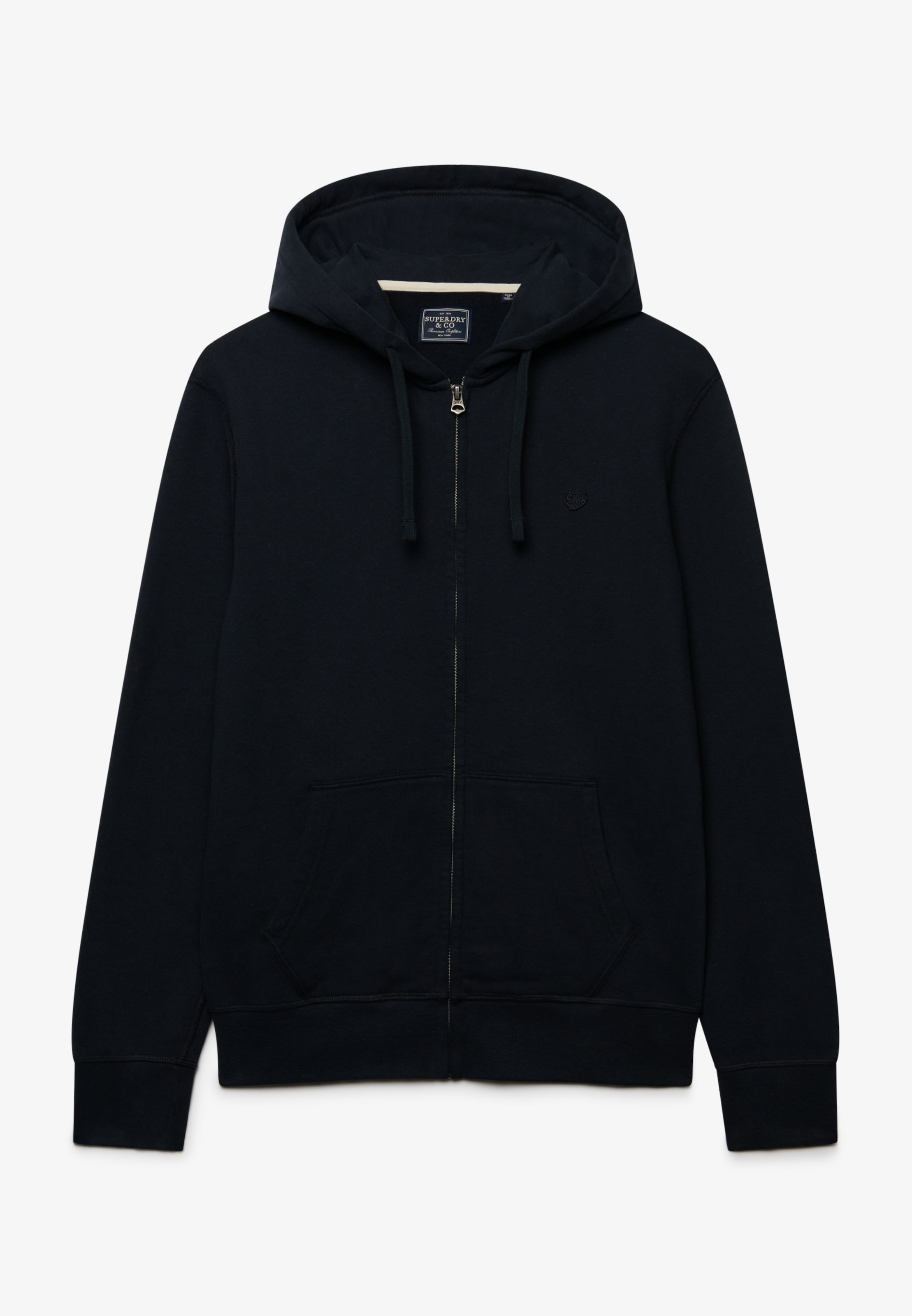 Superdry Kapuzensweatjacke »ESSENTIAL SDCO LOGO ZIPHOOD« Baumwollmischung, regular fit
