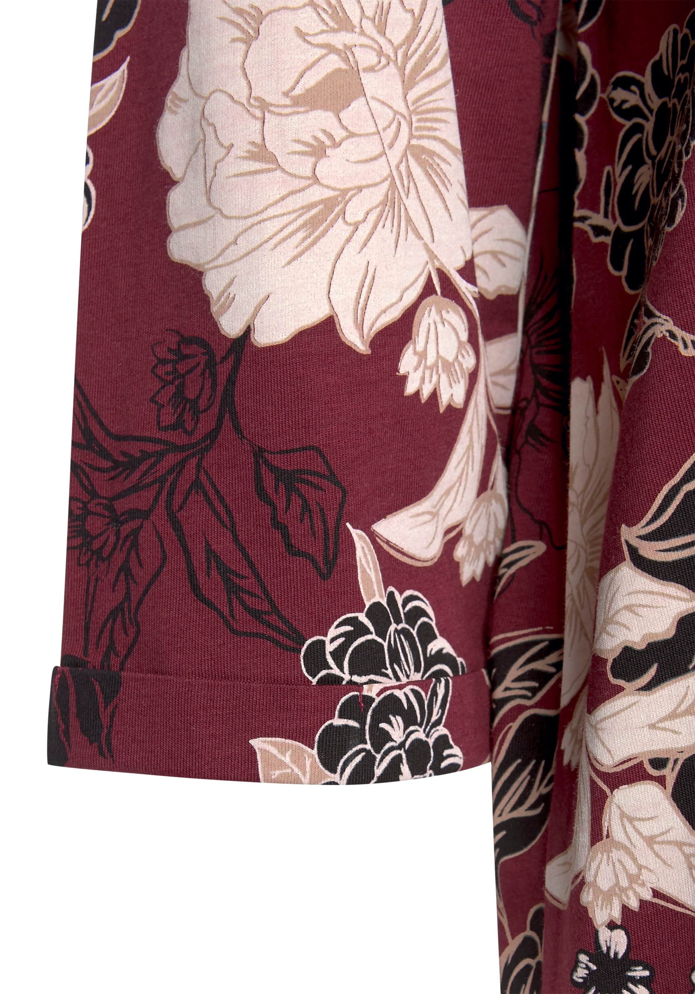 s.Oliver Nachthemd, im Blumen-Dessin mit halbem Ärmel bei OTTO