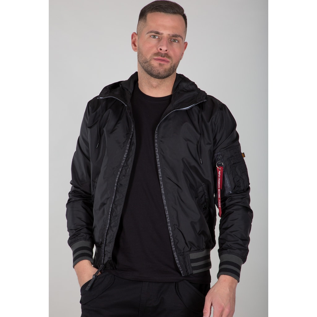 Alpha Industries Bomberjacke »ALPHA INDUSTRIES Men - Bomber & Flight Jackets MA-1 LW Hooded PZ«