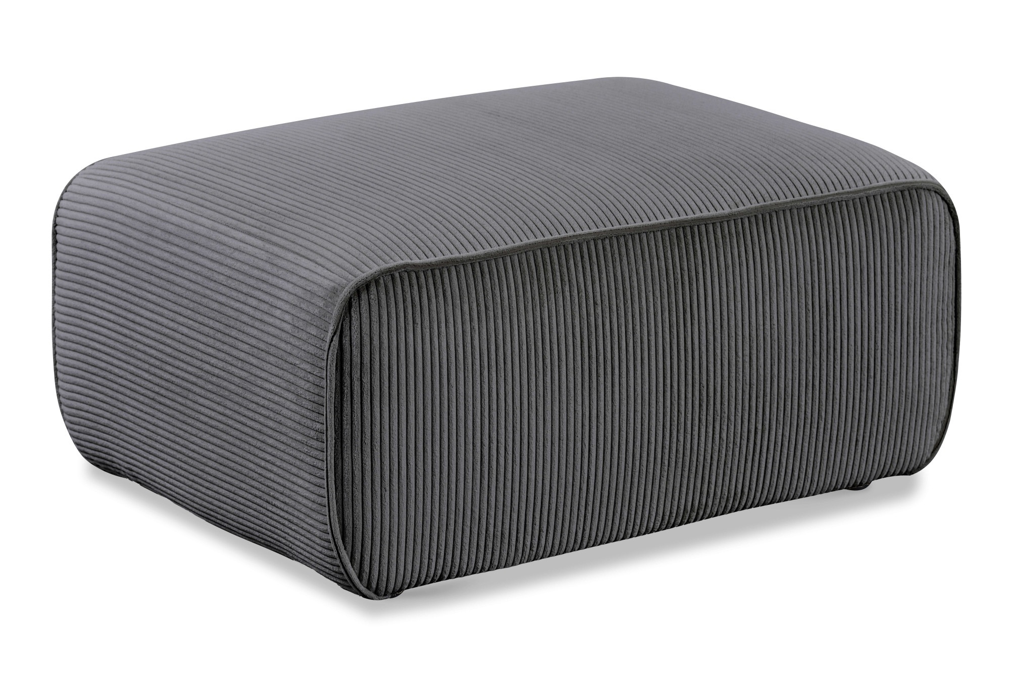 andas Polsterhocker »Noord 92/66 cm«, mit Kedernaht, schöne Serienergänzung