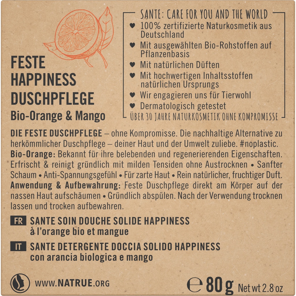 SANTE Duschgel »Feste HAPPINESS Duschpflege«