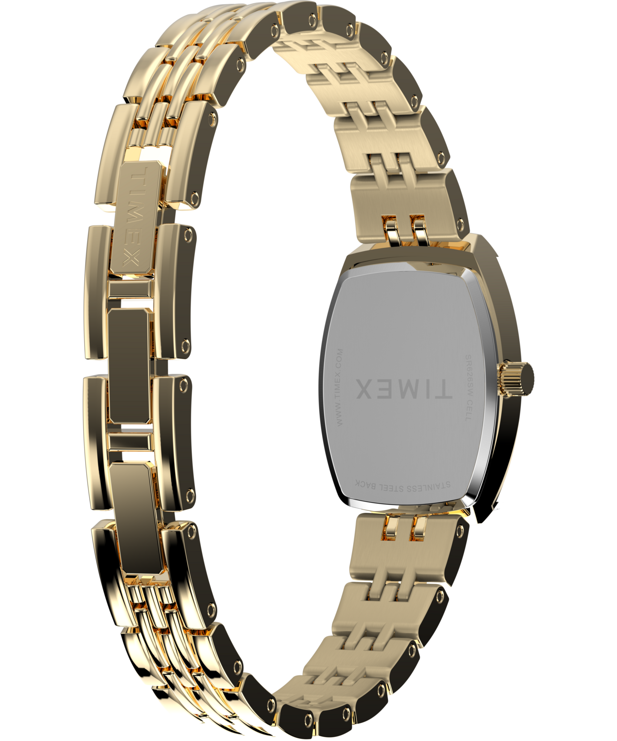 Timex Quarzuhr »CHARLOTTE« Armbanduhr, Damenuhr, Metallarmband, analog