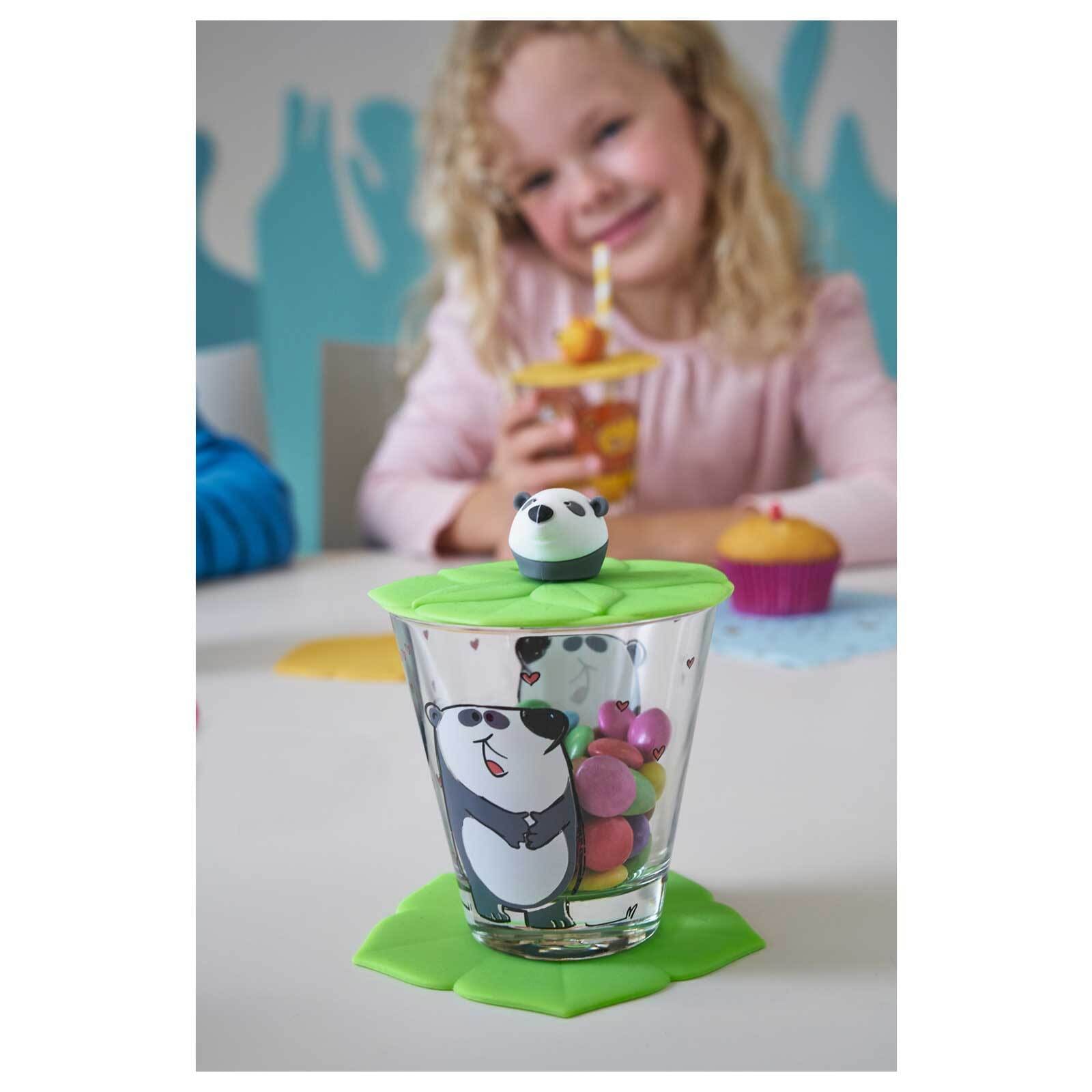 LEONARDO Kinderbecher »Kinderbecher-Deckel Bambini 6er Set bunt«
