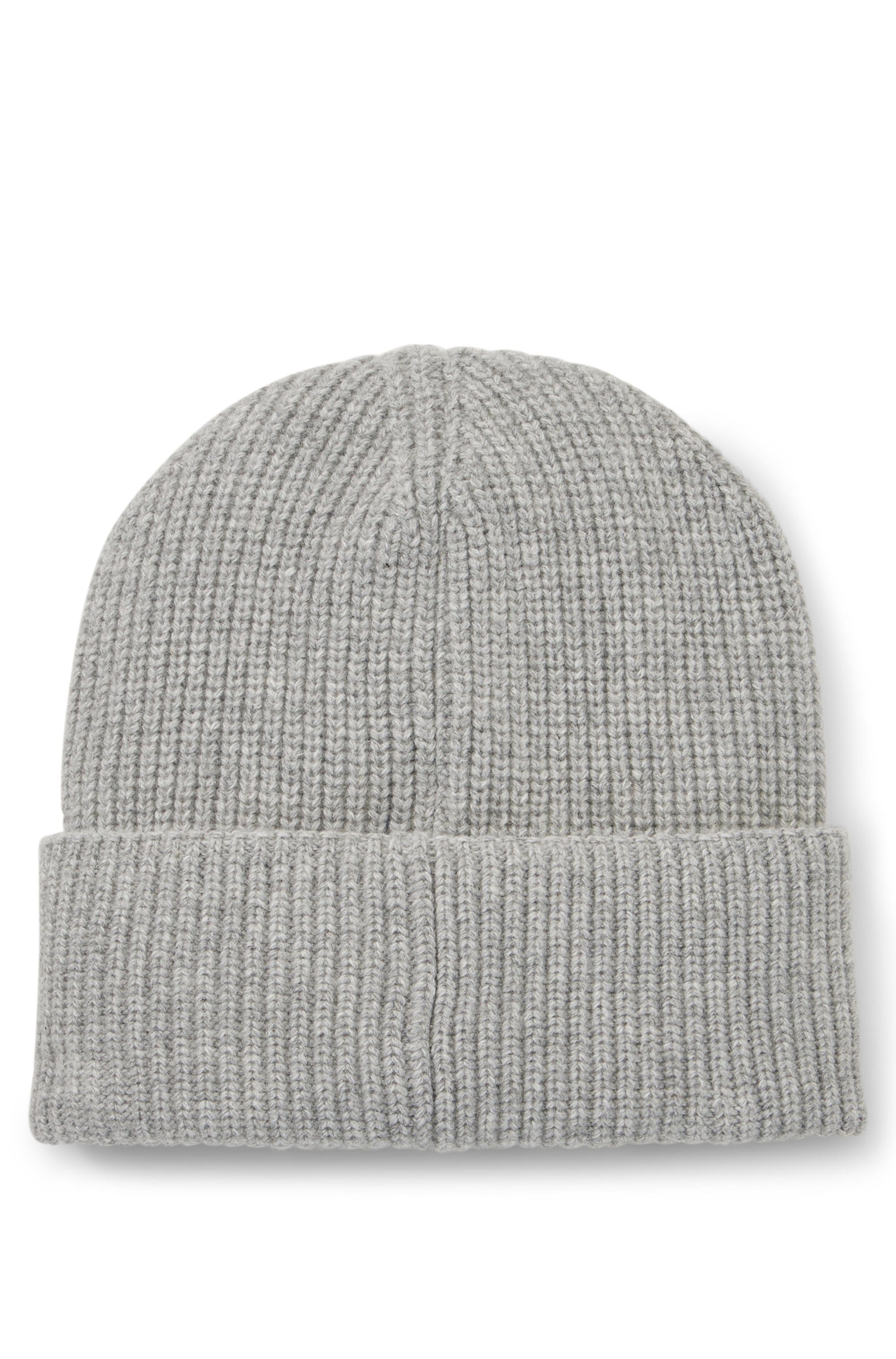HUGO Strickmütze »Socialy 2.0 Hat« aus edlem Materialmix mit Woll- und Kaschmir-Anteil, unisex