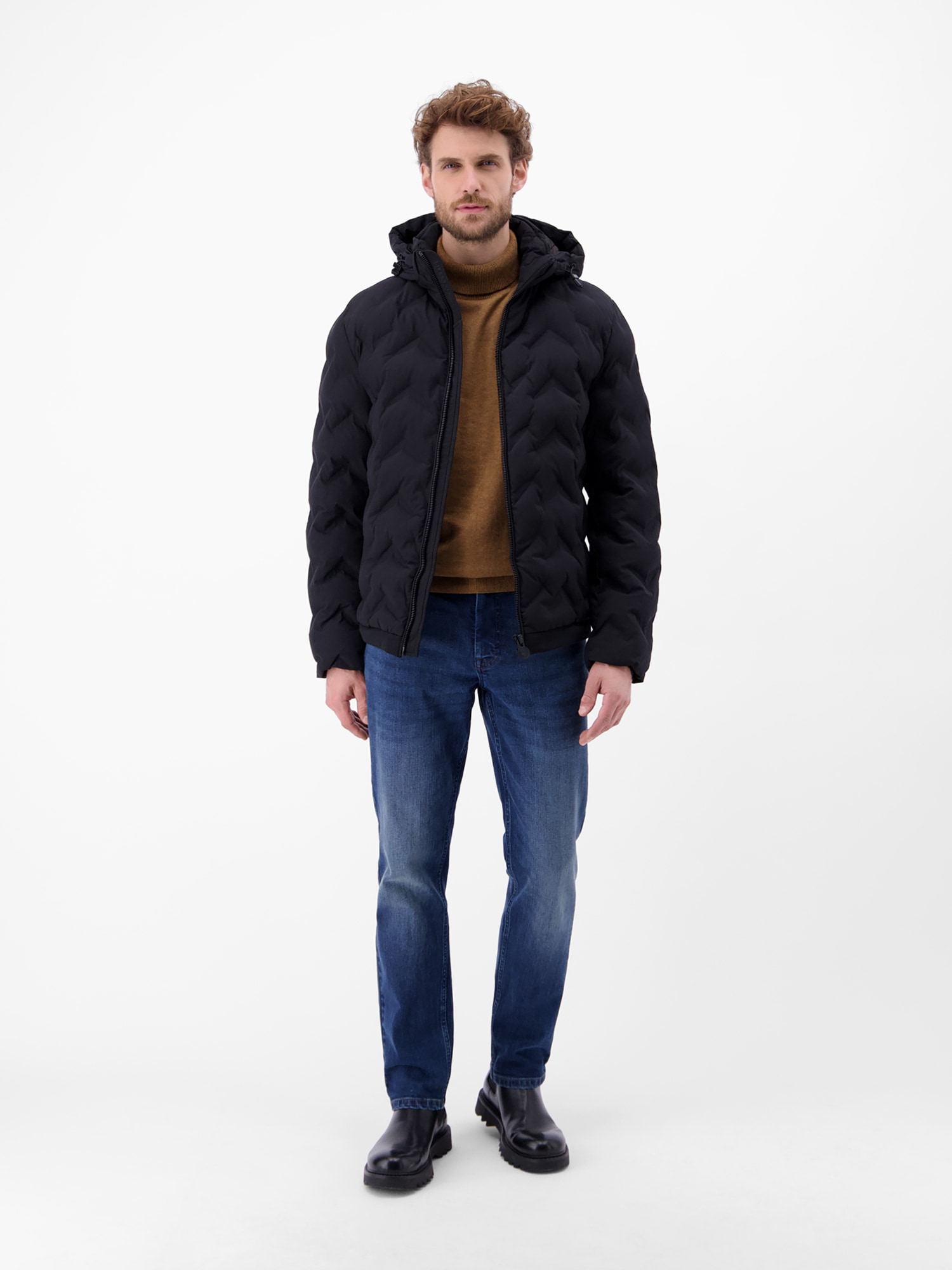 LERROS Rollkragenpullover »LERROS Herren Rollkragen-Strickpullover«