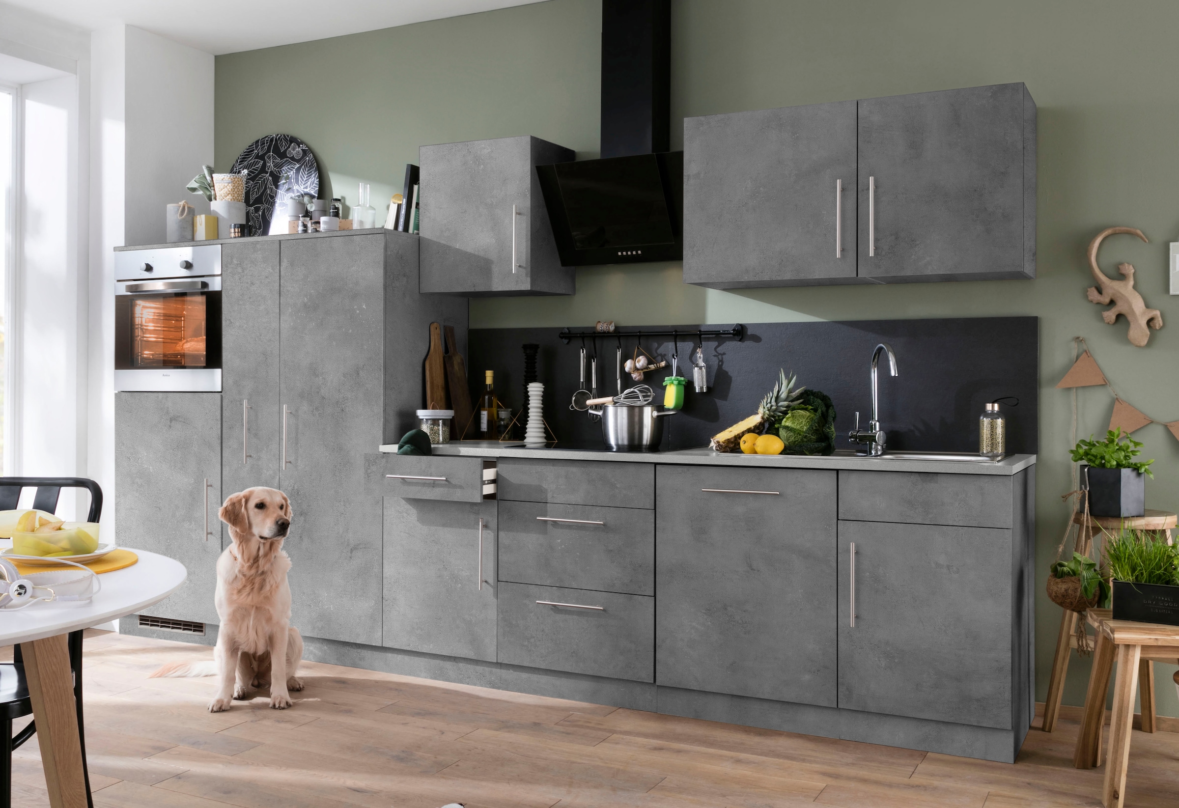 wiho Küchen Herdumbauschrank »Cali« 60 cm breit