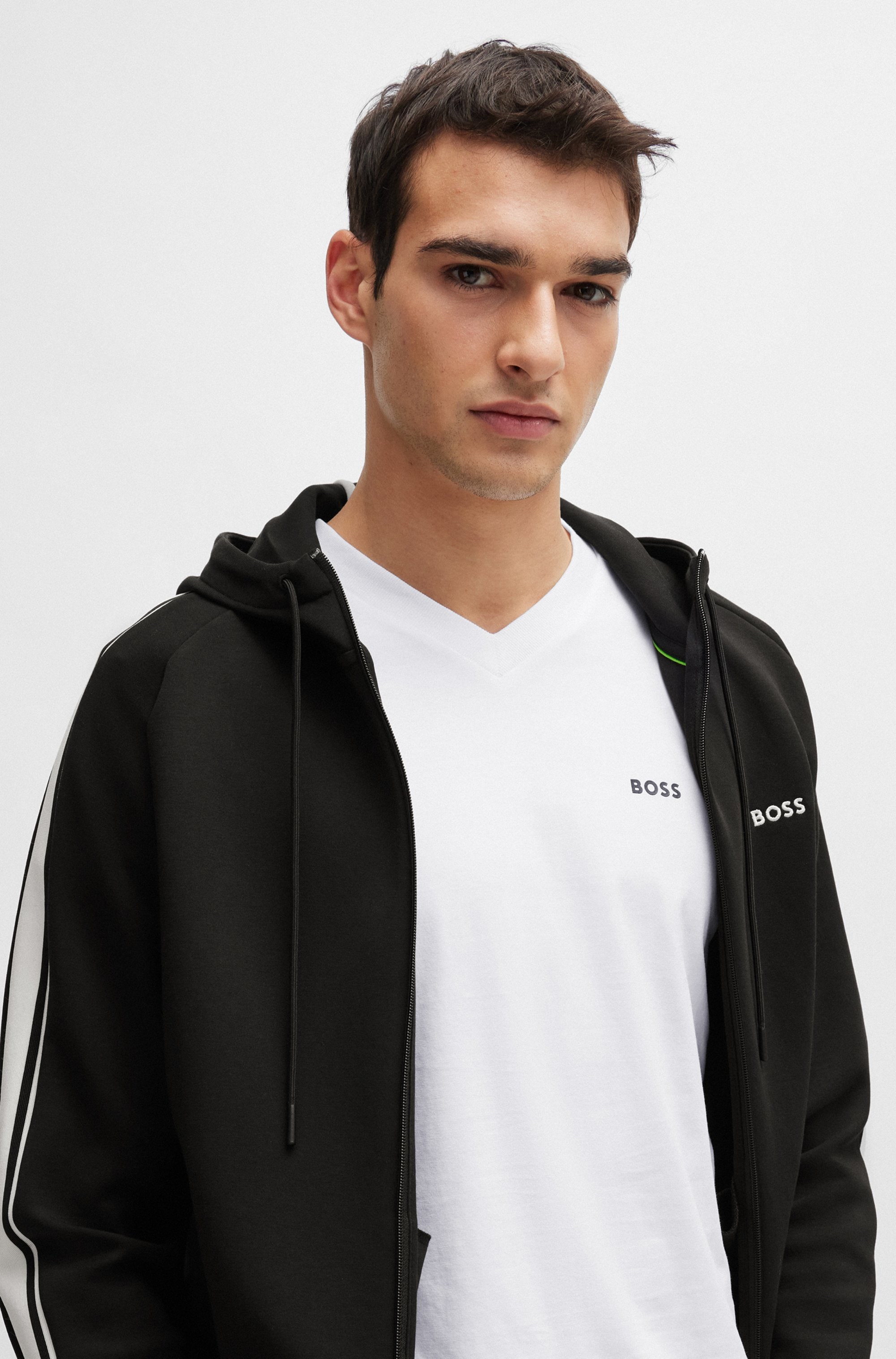 BOSS GREEN T-Shirt »Tee V«, mit V-Ausschnitt