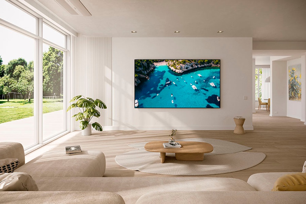 Samsung LED-Fernseher »GU98DU9079U«, 4K Ultra HD, Smart-TV, Crystal UHD, Q-Symphony, Dolby Surround Sound, Triple Tuner, Smart-Hub