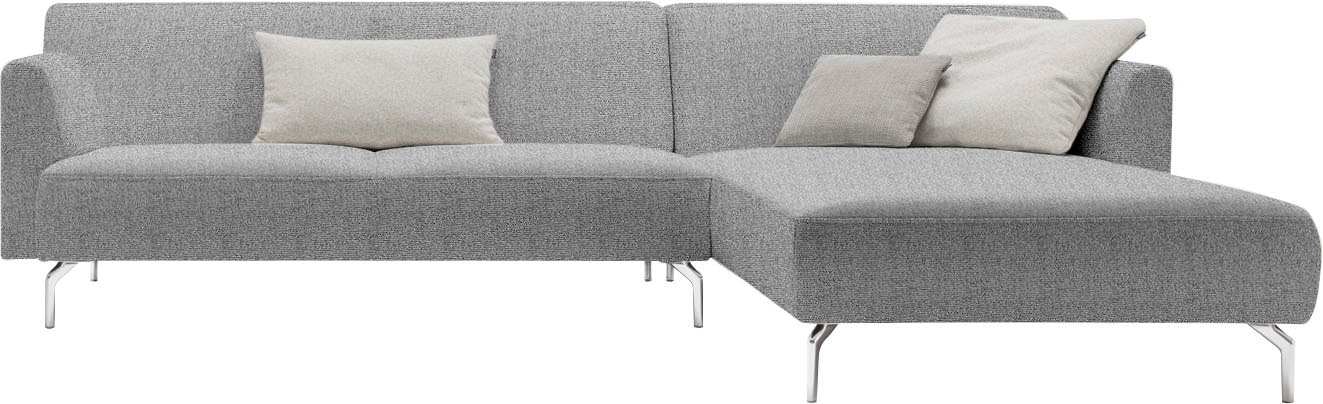 hülsta sofa Ecksofa »hs.446«, in minimalistischer, schwereloser Optik, Breite 275 cm