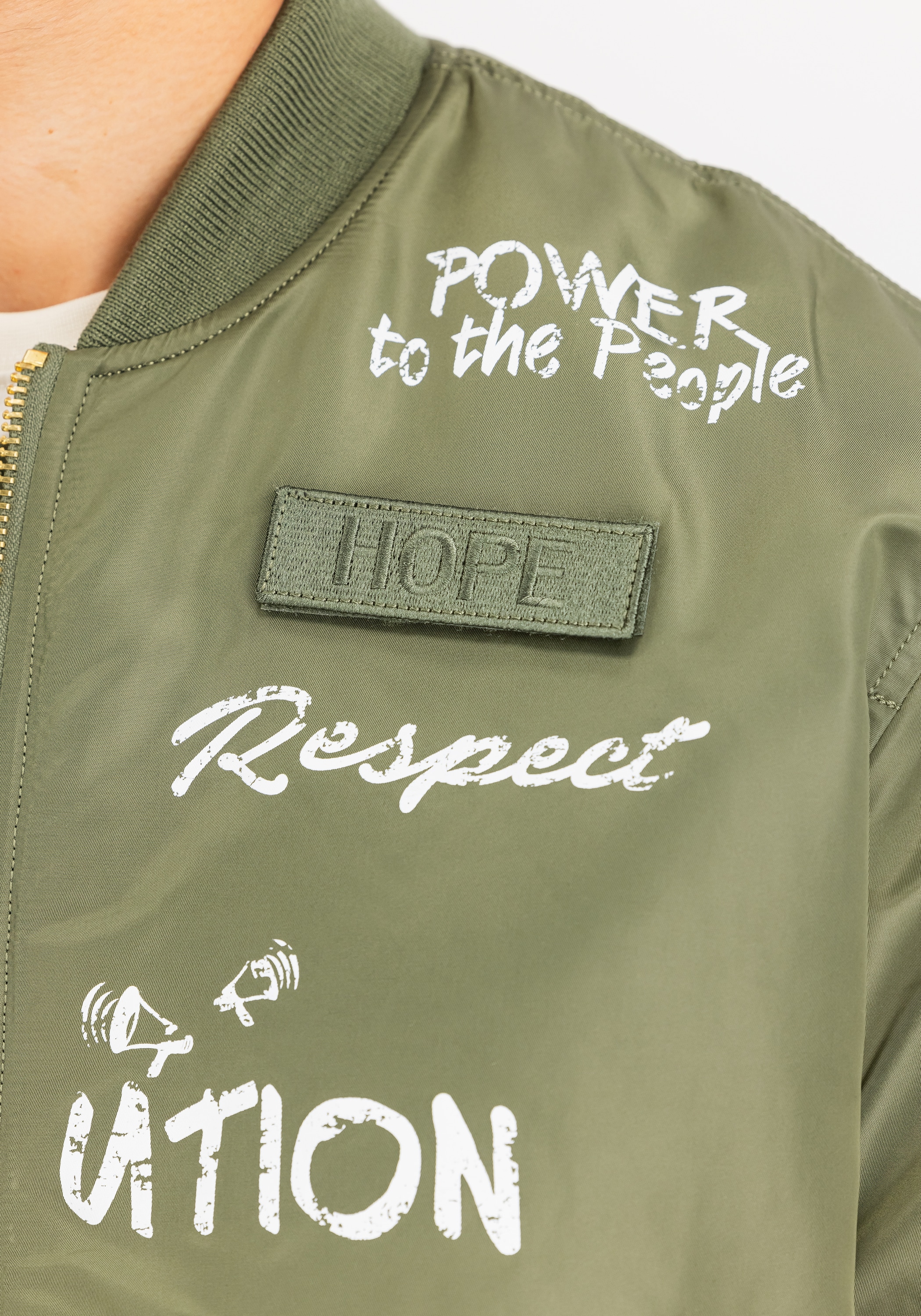 Alpha Industries Bomberjacke »MA-1 Peace«