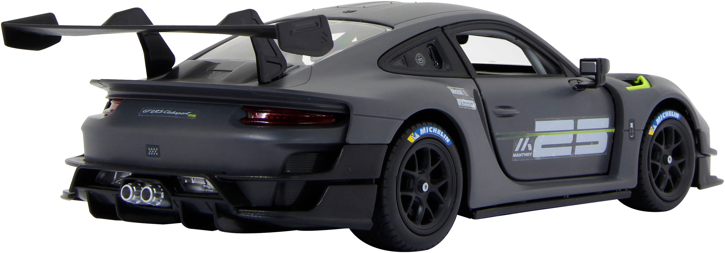 Jamara Modellbausatz »RC-Auto Porsche 911 GT2 RS Clubsport 25 1:18 grau 2,4 GHz«, 1:18