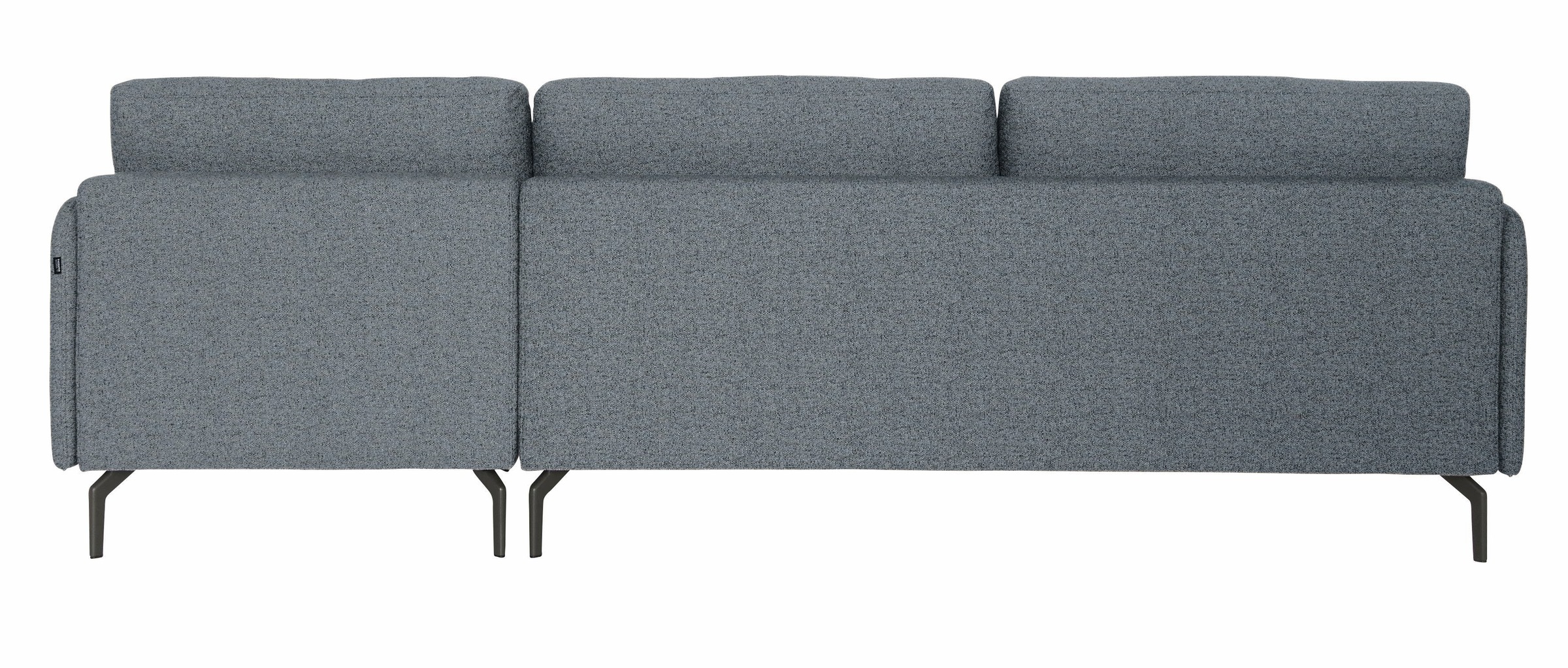 Creation BY ROLF BENZ Ecksofa »CR.450, Designecksofa, Polsterecke, L-Form« Armlehne sehr schmal, Breite 234 cm, Alugussfüße in umbragrau