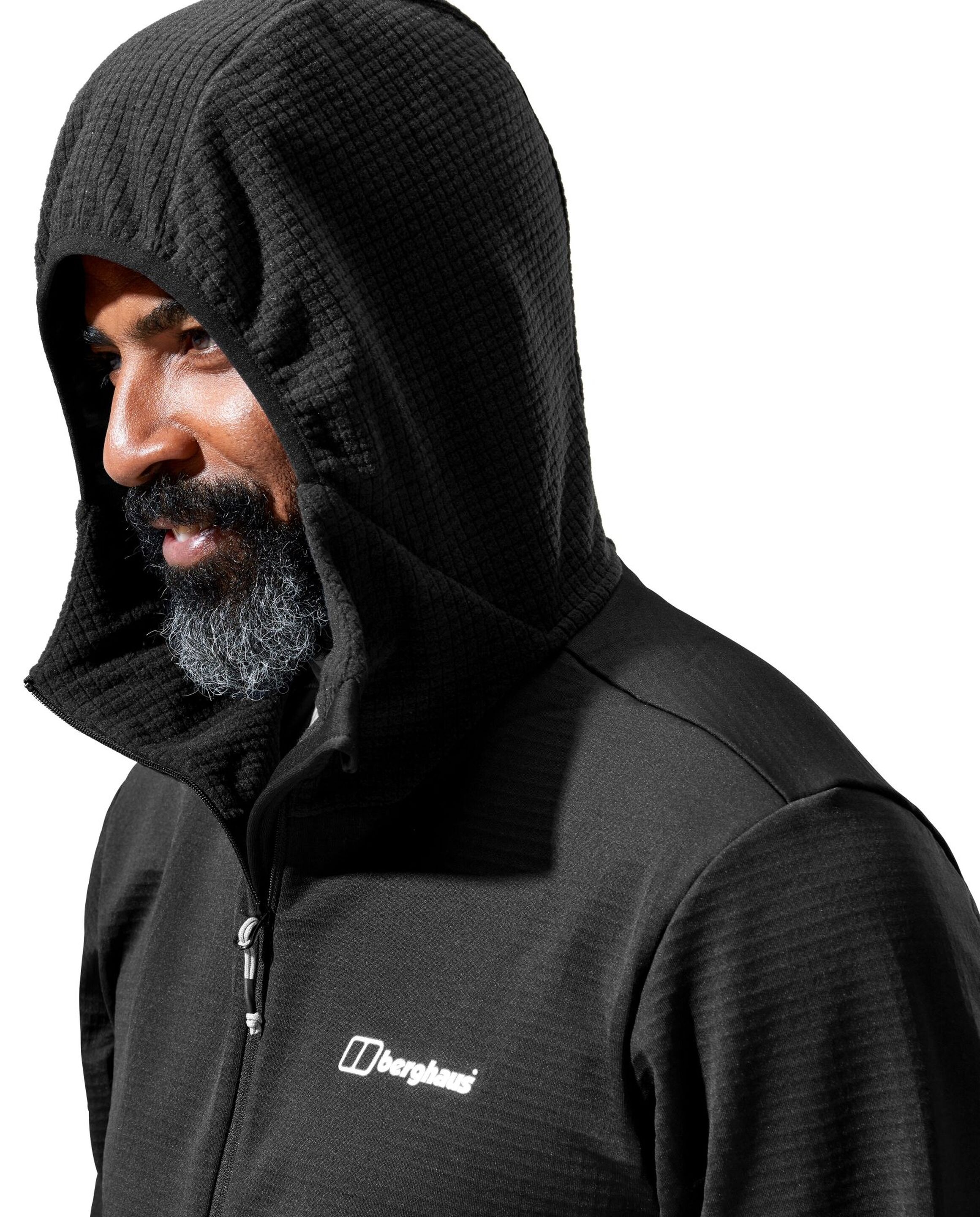 Berghaus Fleecejacke »Berghaus Fleecejacke« mit Kapuze locker geschnitten