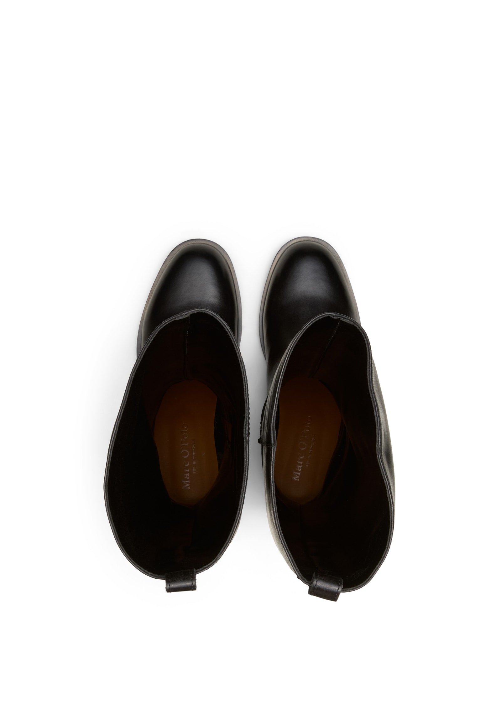 Marc O'Polo Stiefel »ENZA«  Langschaftstiefel, Blockabsatz, mit Innenreißverschlus