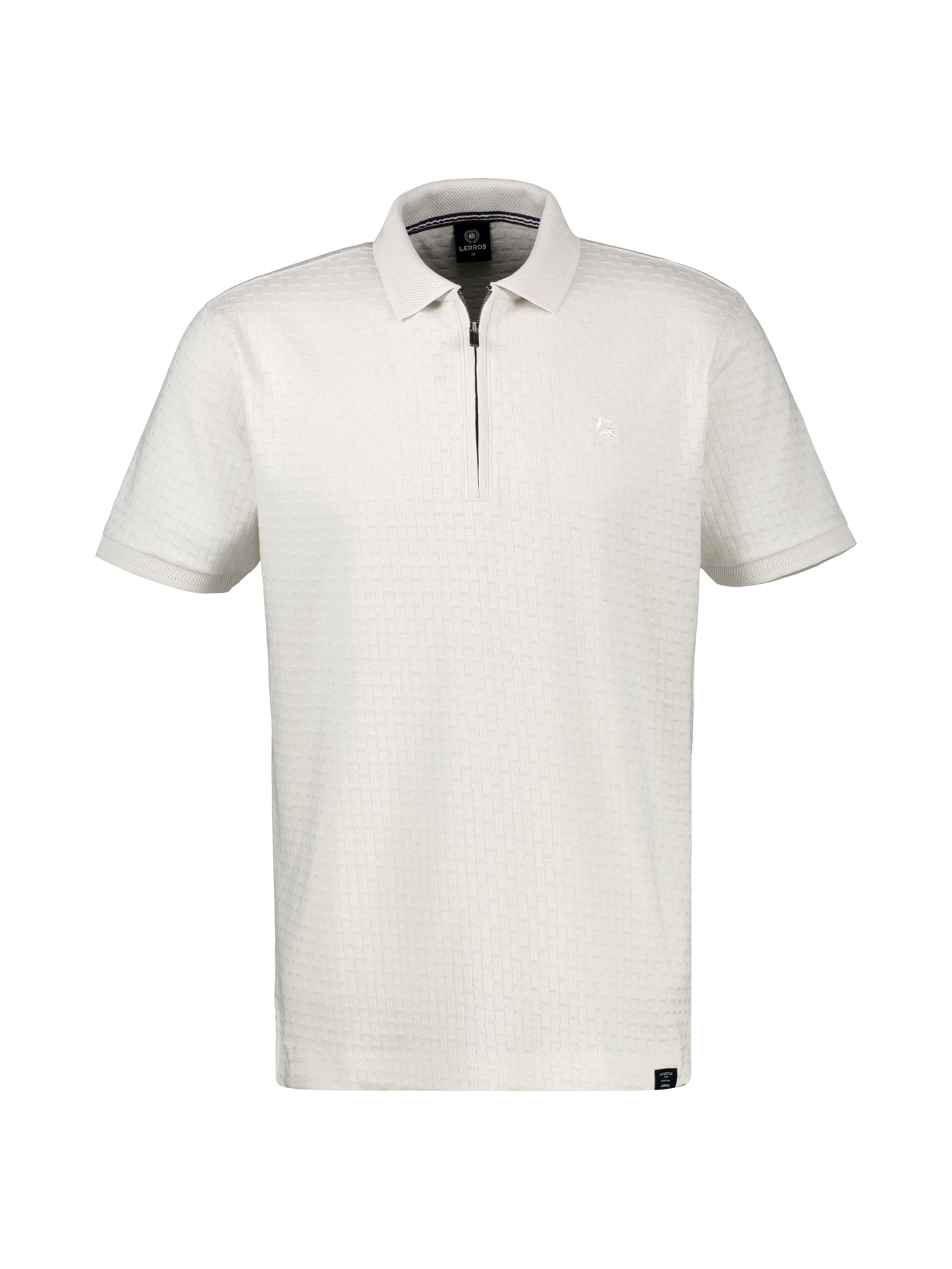 LERROS Poloshirt »Poloshirt mit Reißverschlusskragen, grosse Größen«