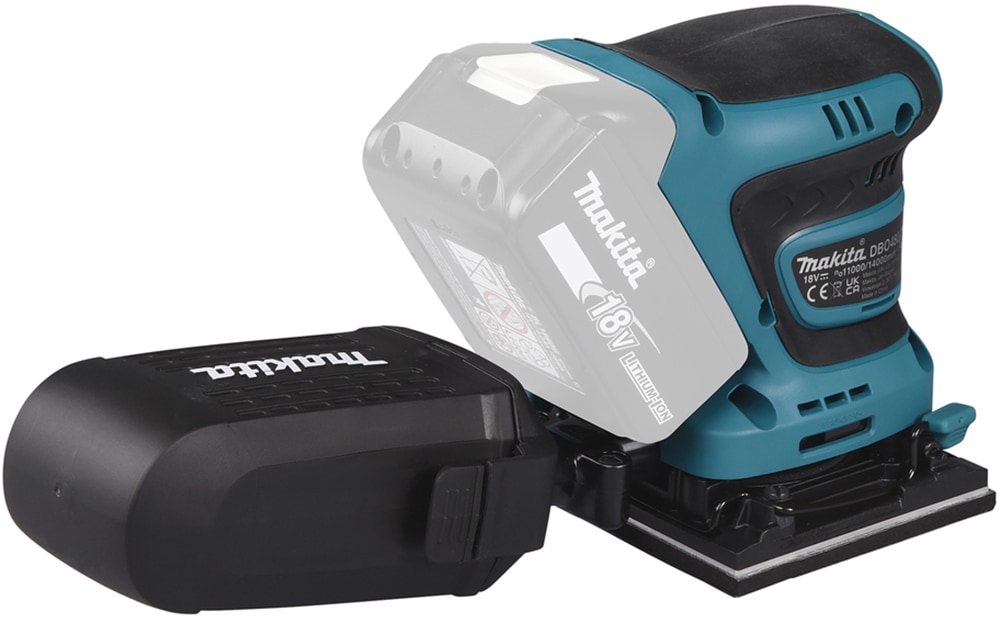 Makita Akku-Schwingschleifer »DBO480Z«, LXT 18V • 112x102 mm • 14.000 min-1, ohne Akku und Ladegerät