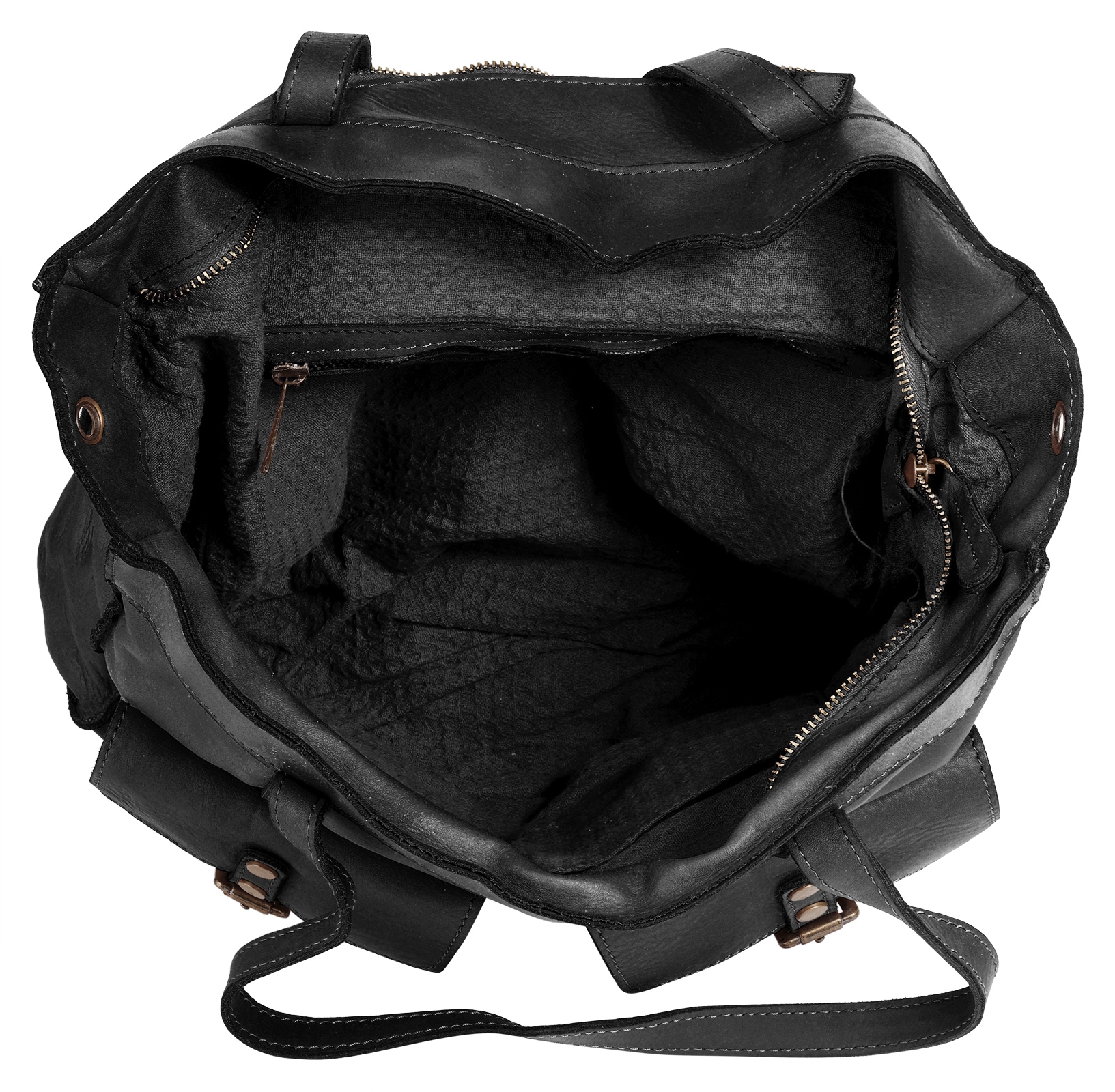 Samantha Look Shopper, echt Leder, Made in Italy