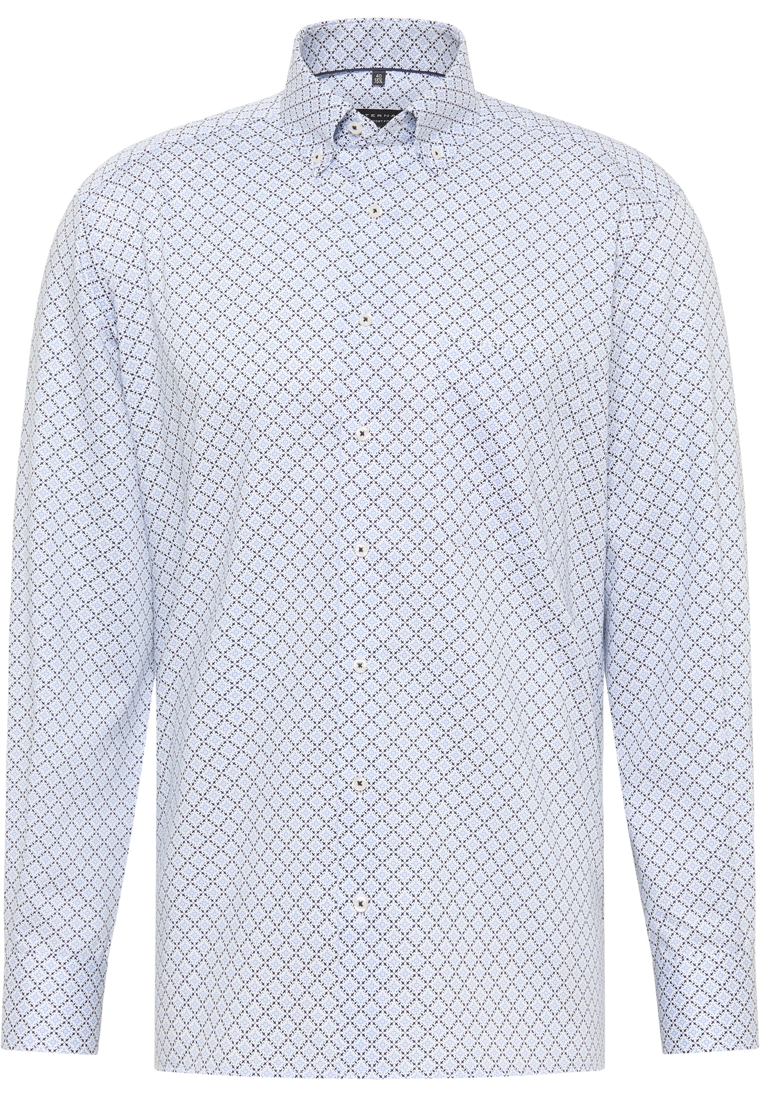 Eterna Langarmhemd »COMFORT FIT« NON IRON (bügelfrei)