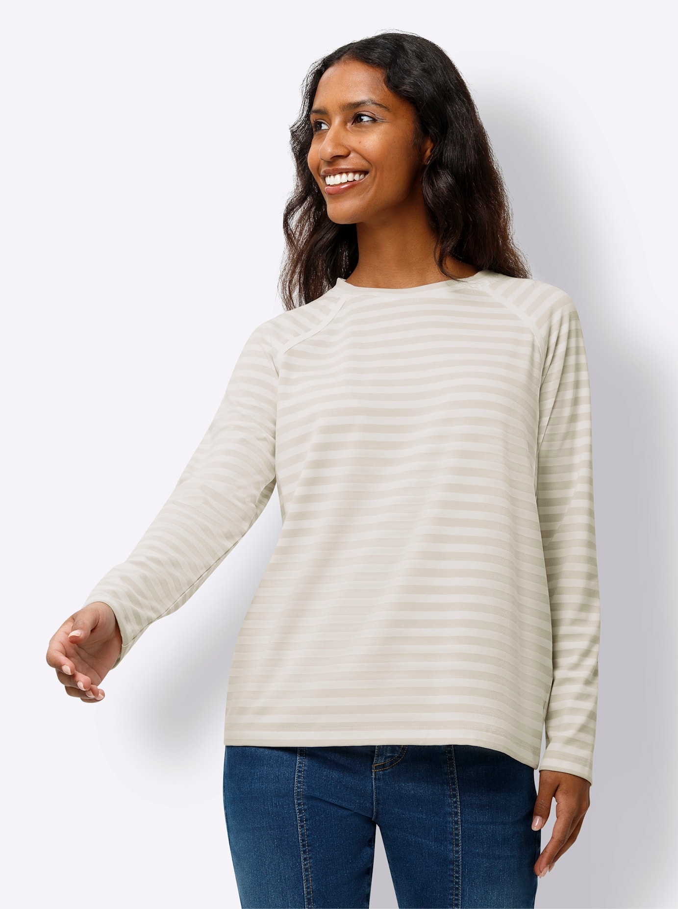 heine Langarmshirt »Langarm-Shirt«, (1 tlg.)