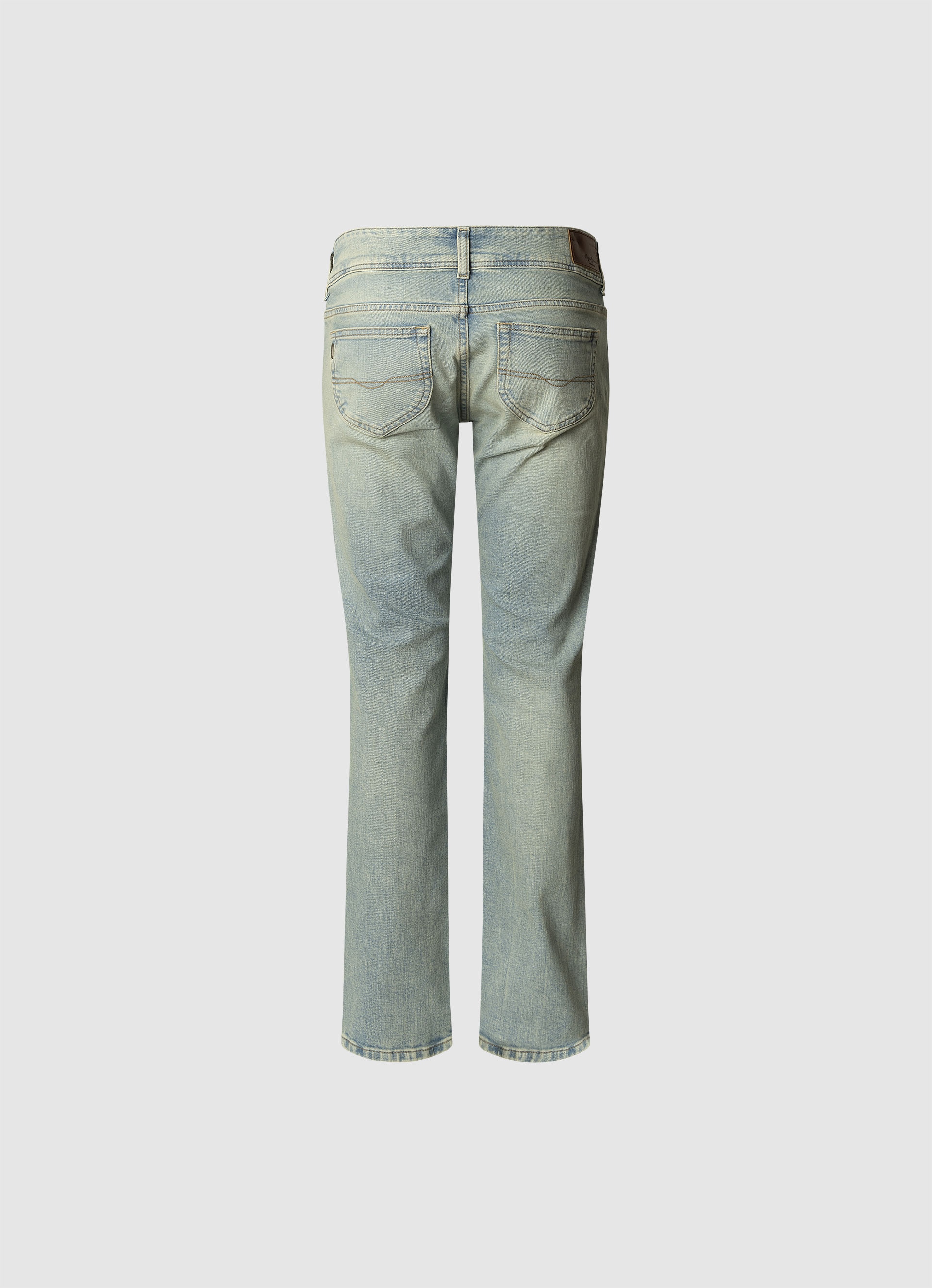 Pepe Jeans Slim-fit-Jeans »SLIM JEANS LW«, mit doppeltem Knopfverschluss