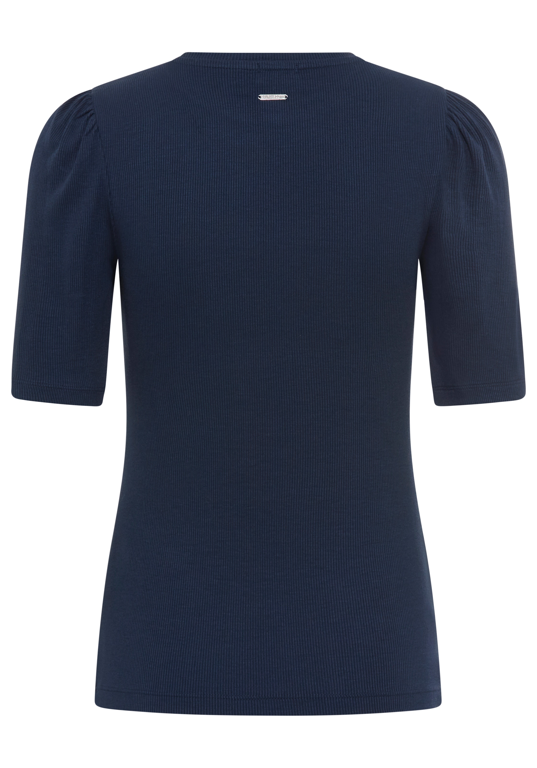 Laura Scott T-Shirt mit Ballon-Ärmel, Halbarm, figurnahe Passform