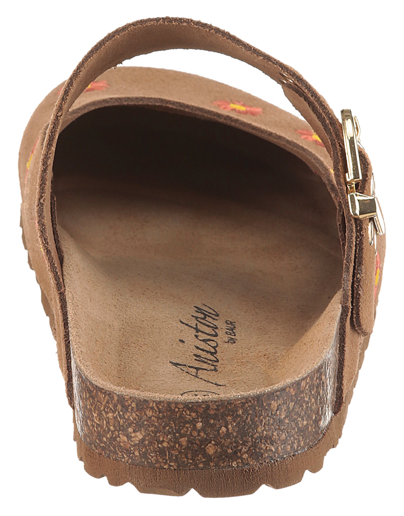 Aniston SHOES Clog  Sommerschuh, Sabot mit Blütenstickerei - NEUE KOLLEKTION