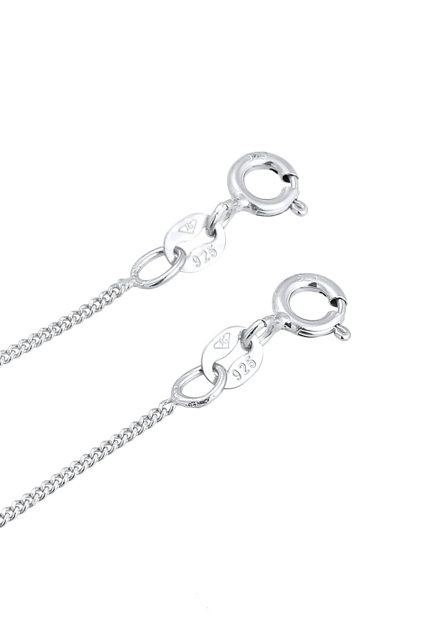 Elli Fußketten Set »Fußschmuck Stern Halbmond Astro Duo Set 925 Silber«