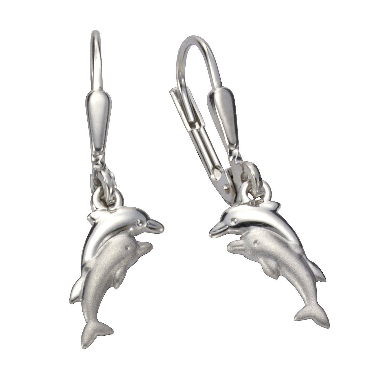 Vivance Ohrhänger »925/- Sterling Silber Delfine«