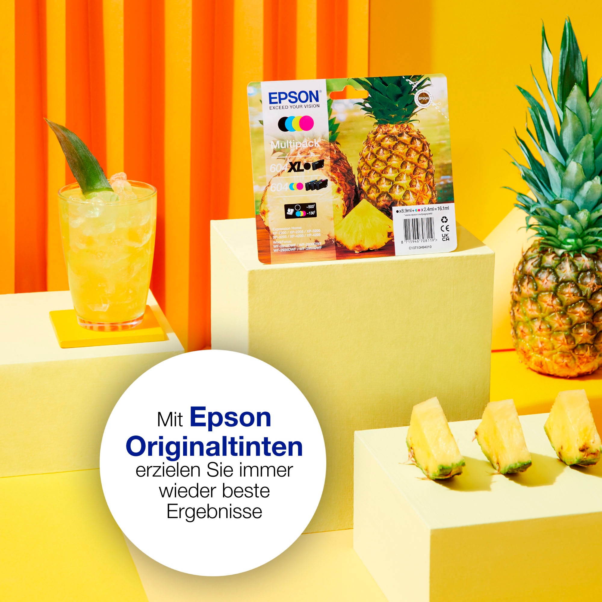 Epson Tintenpatrone »16 Mulitpack - 4 Farben- Druckerpatrone«